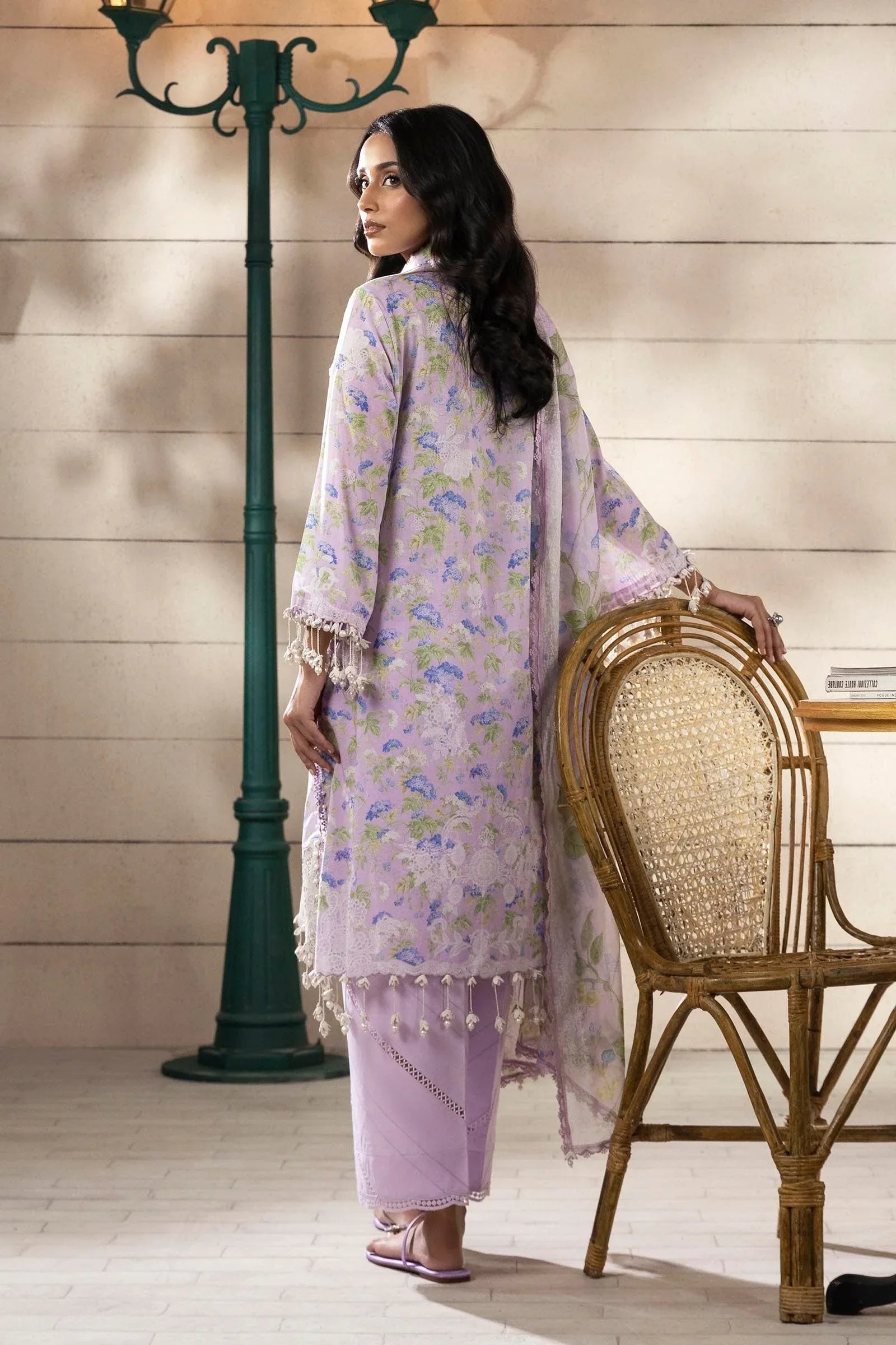 Sana Safinaz | Muzlin Spring 25 | M251-006A-3CI - Aqsa Fabrics