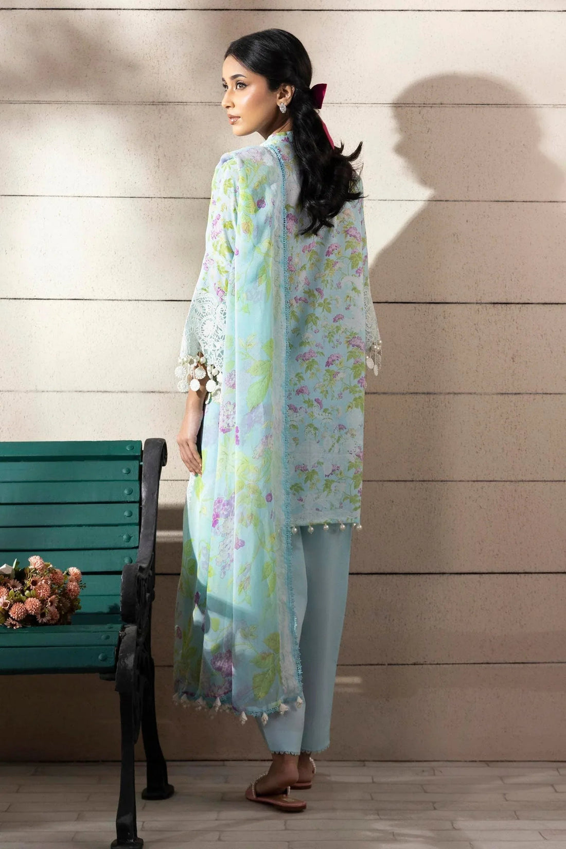 Sana Safinaz | Muzlin Spring 25 | M251-006B-3CI - Aqsa Fabrics