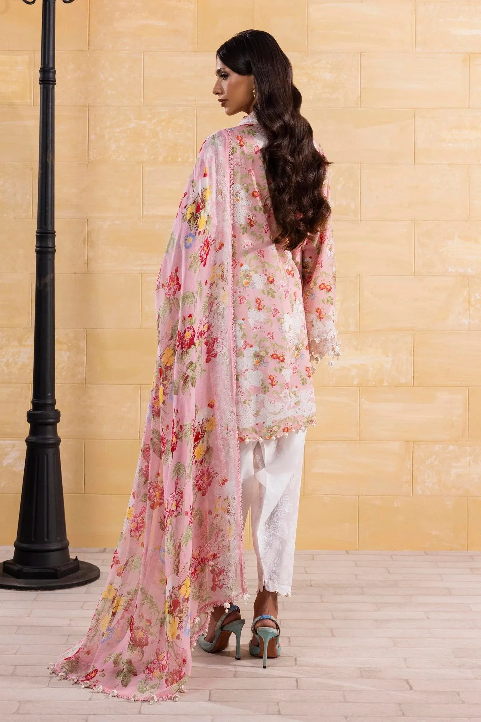 Sana Safinaz | Muzlin Spring 25 | M251-007A-3CI - Aqsa Fabrics