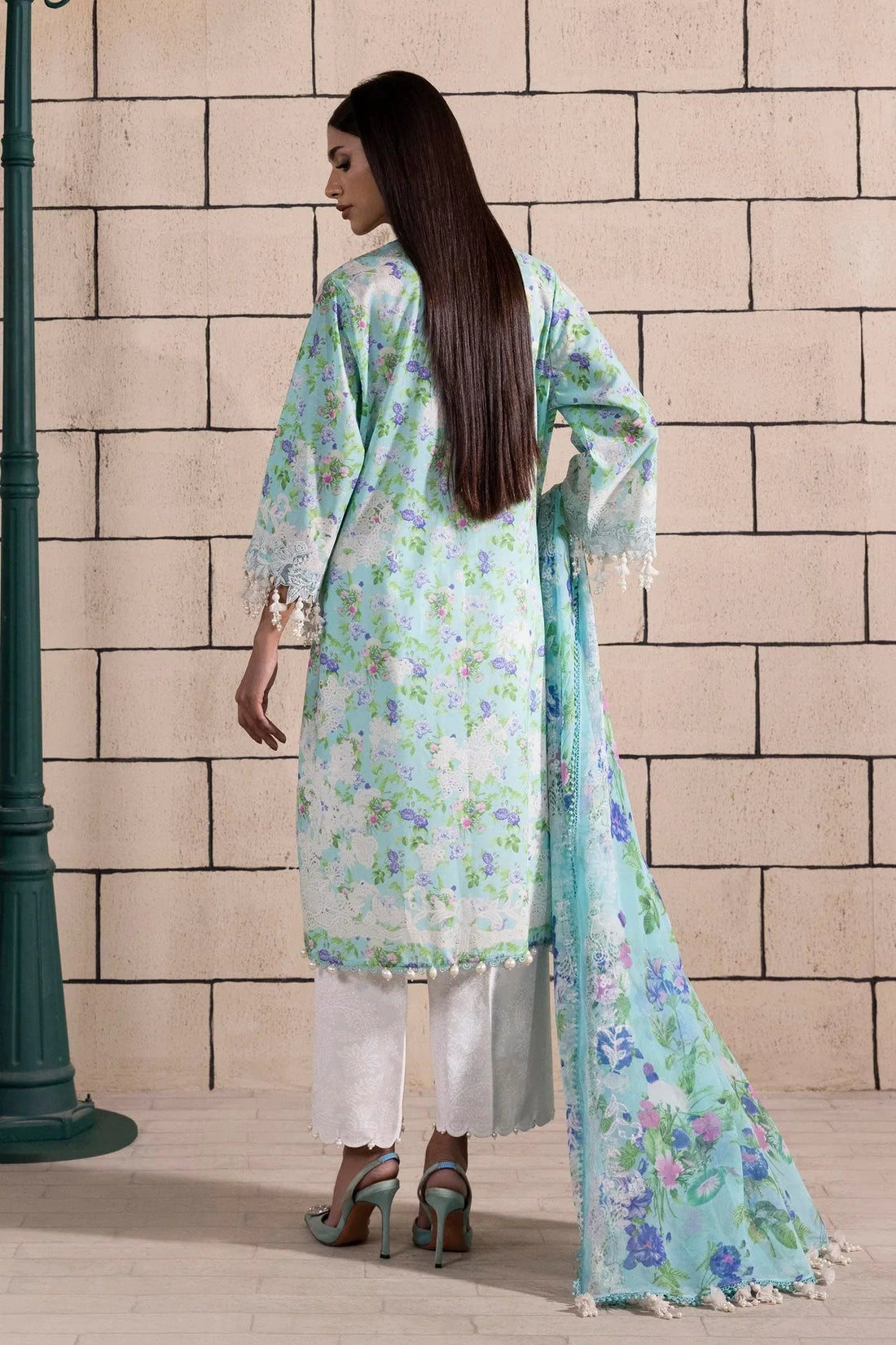 Sana Safinaz | Muzlin Spring 25 | M251-007B-3CI - Aqsa Fabrics