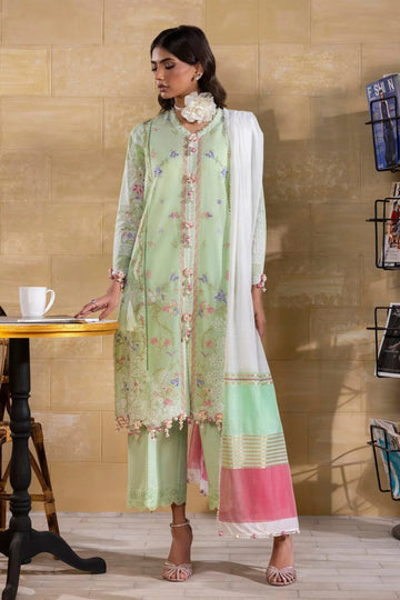 Sana Safinaz | Muzlin Spring 25 | M251-008A-3DG - Aqsa Fabrics