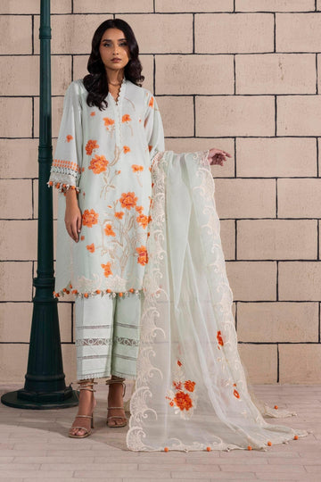 Sana Safinaz | Muzlin Spring 25 | M251-010A-3CS - Aqsa Fabrics