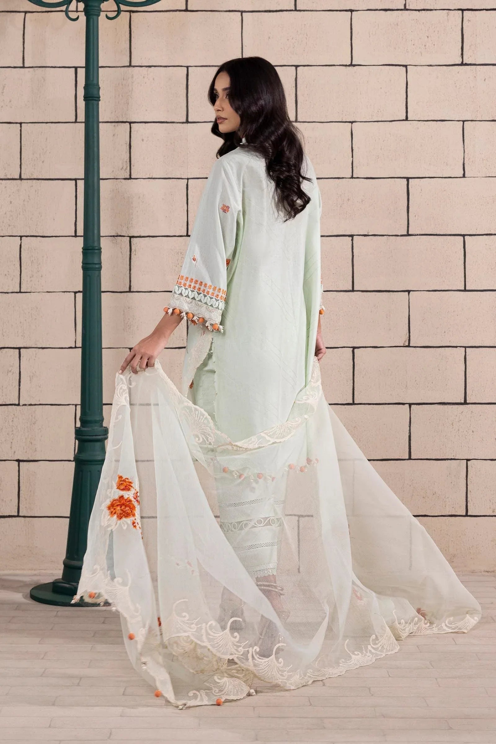 Sana Safinaz | Muzlin Spring 25 | M251-010A-3CS - Aqsa Fabrics