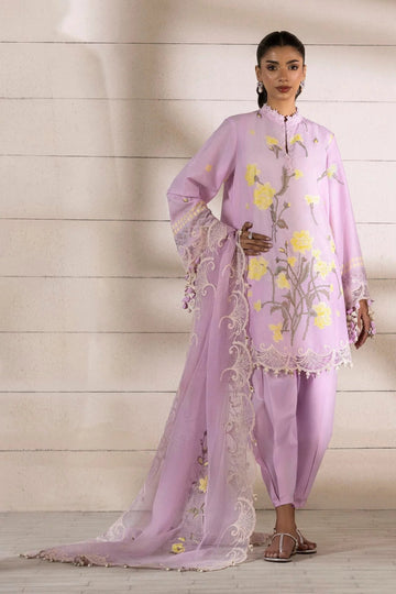 Sana Safinaz | Muzlin Spring 25 | M251-010B-3CS - Aqsa Fabrics