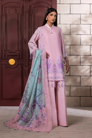Sana Safinaz | Muzlin Spring 25 | M251-012B-3CV - Aqsa Fabrics