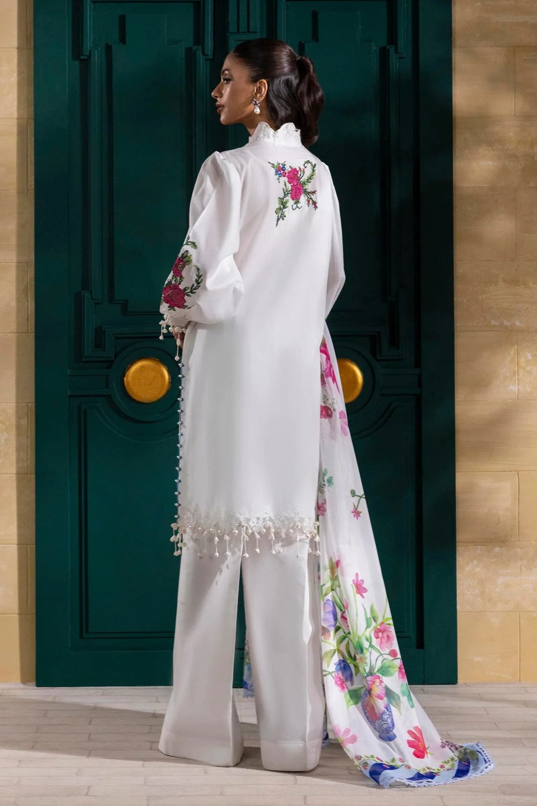 Sana Safinaz | Muzlin Spring 25 | M251-013A-3CL - Aqsa Fabrics