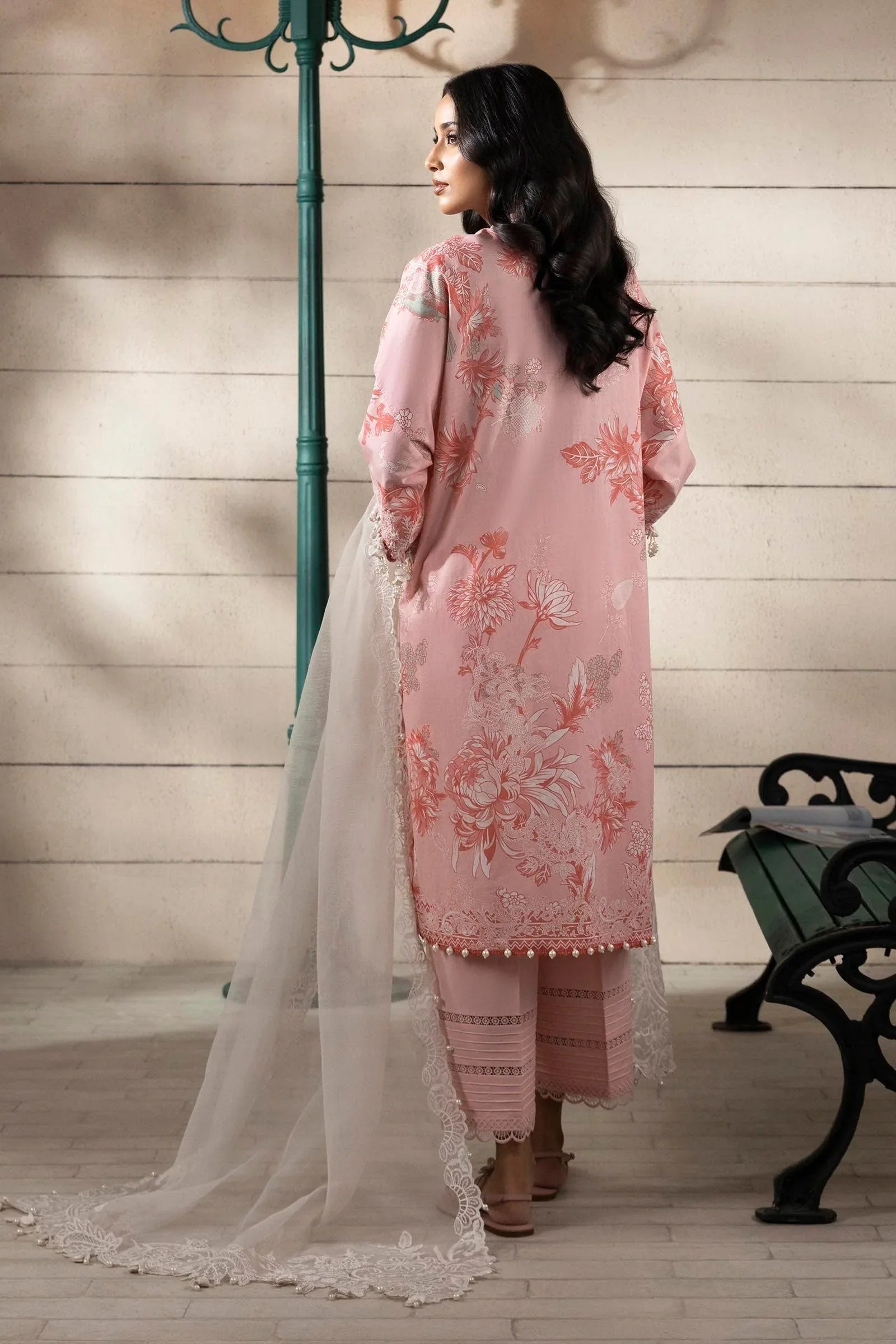 Sana Safinaz | Muzlin Spring 25 | M251-020A-3CS - Aqsa Fabrics
