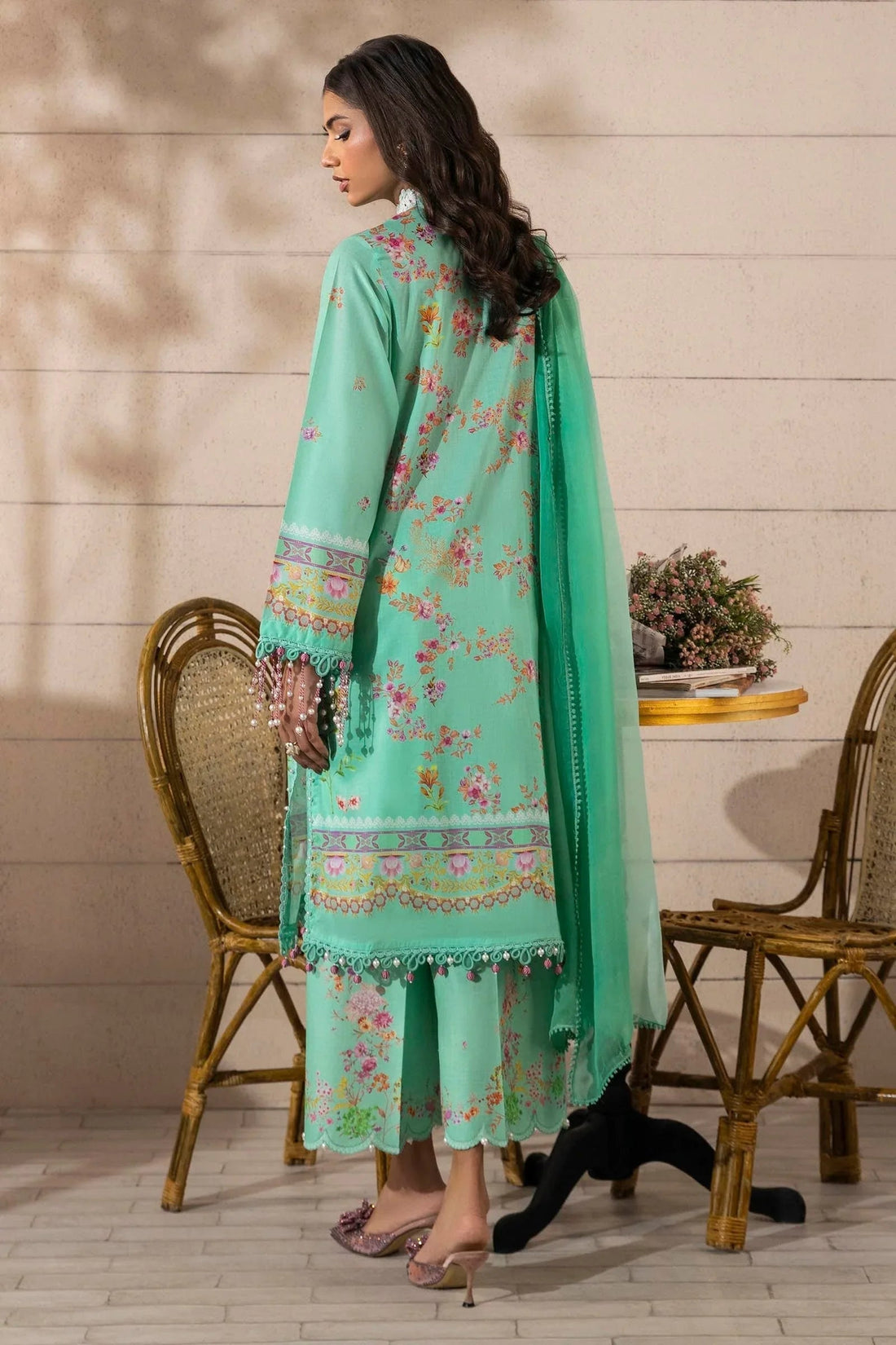 Sana Safinaz | Muzlin Spring 25 | M251-023B-3CI - Aqsa Fabrics