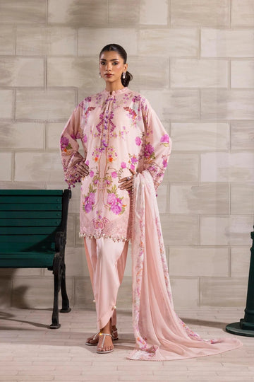 Sana Safinaz | Muzlin Spring 25 | M251-026B-3CI - Aqsa Fabrics