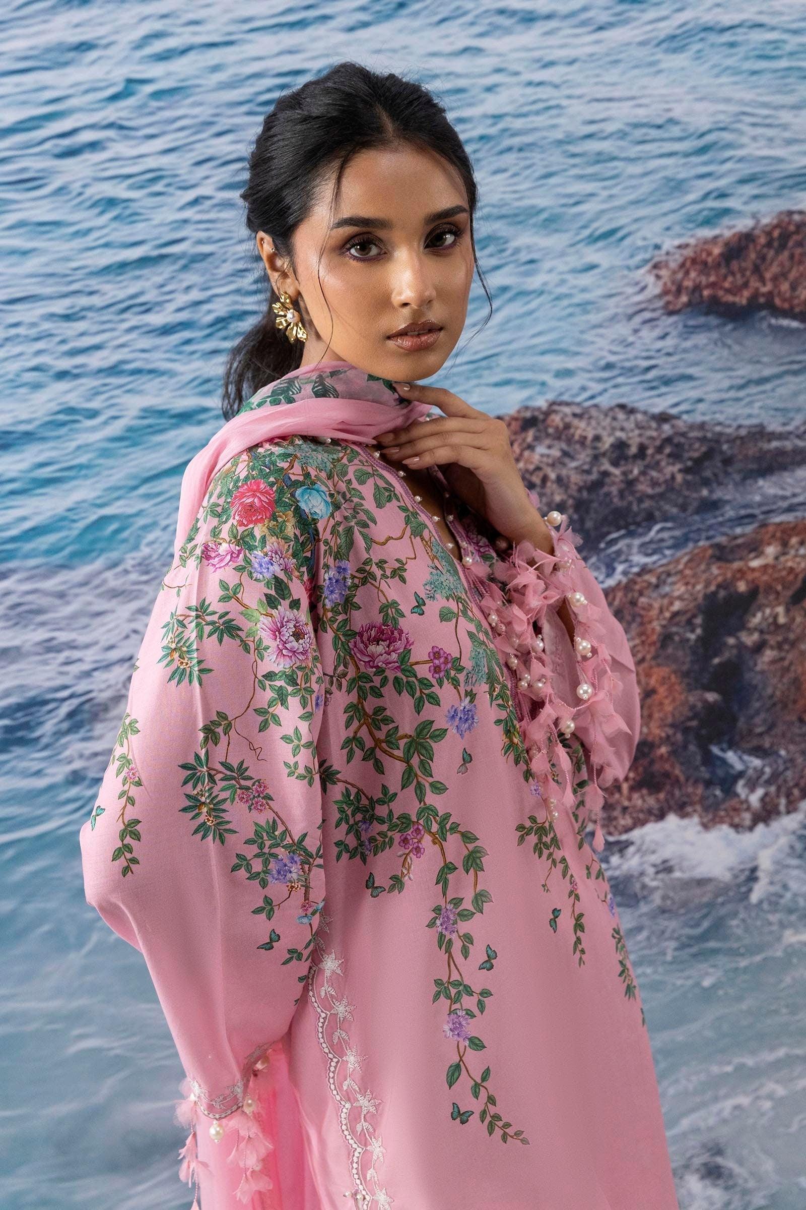 Sana Safinaz | Muzlin Summer 25 | 002A - Aqsa Fabrics