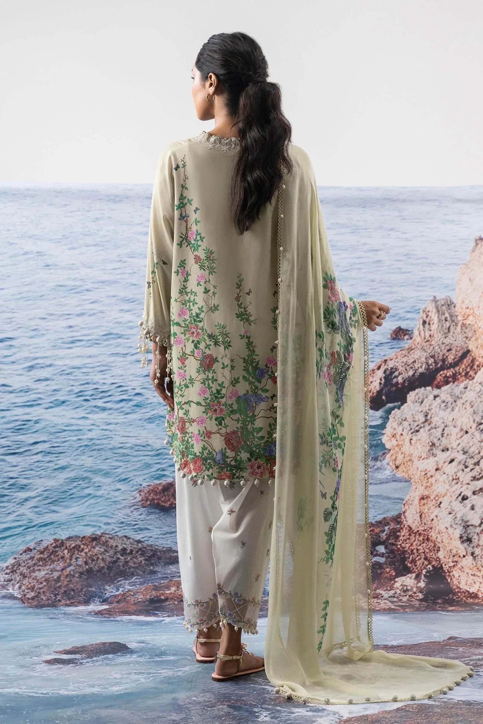 Sana Safinaz | Muzlin Summer 25 | 002B - Aqsa Fabrics