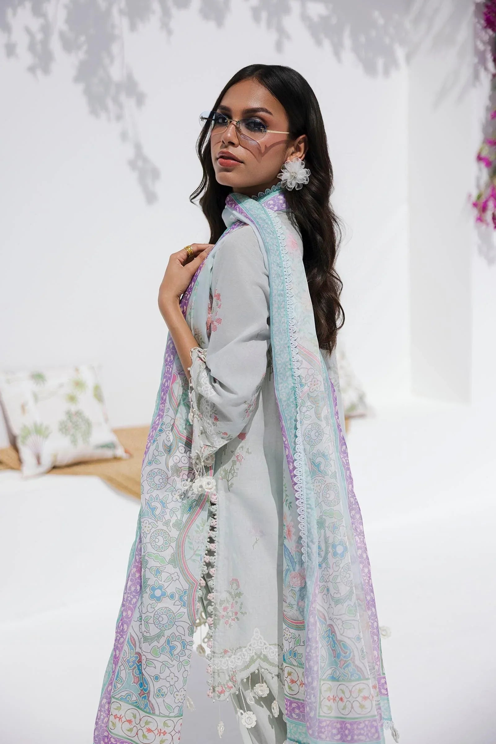 Sana Safinaz | Muzlin Summer 25 | 009B - Aqsa Fabrics