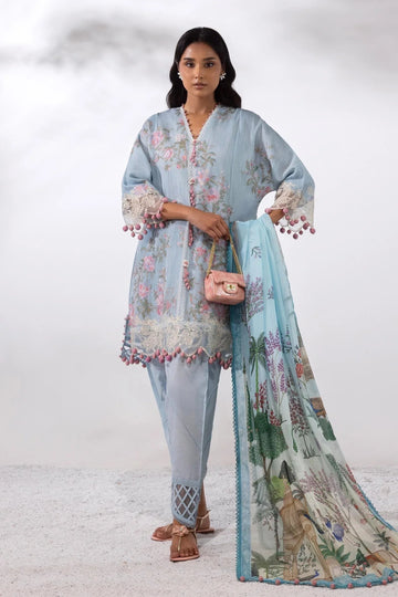 Sana Safinaz | Muzlin Summer 25 | 013A - Aqsa Fabrics