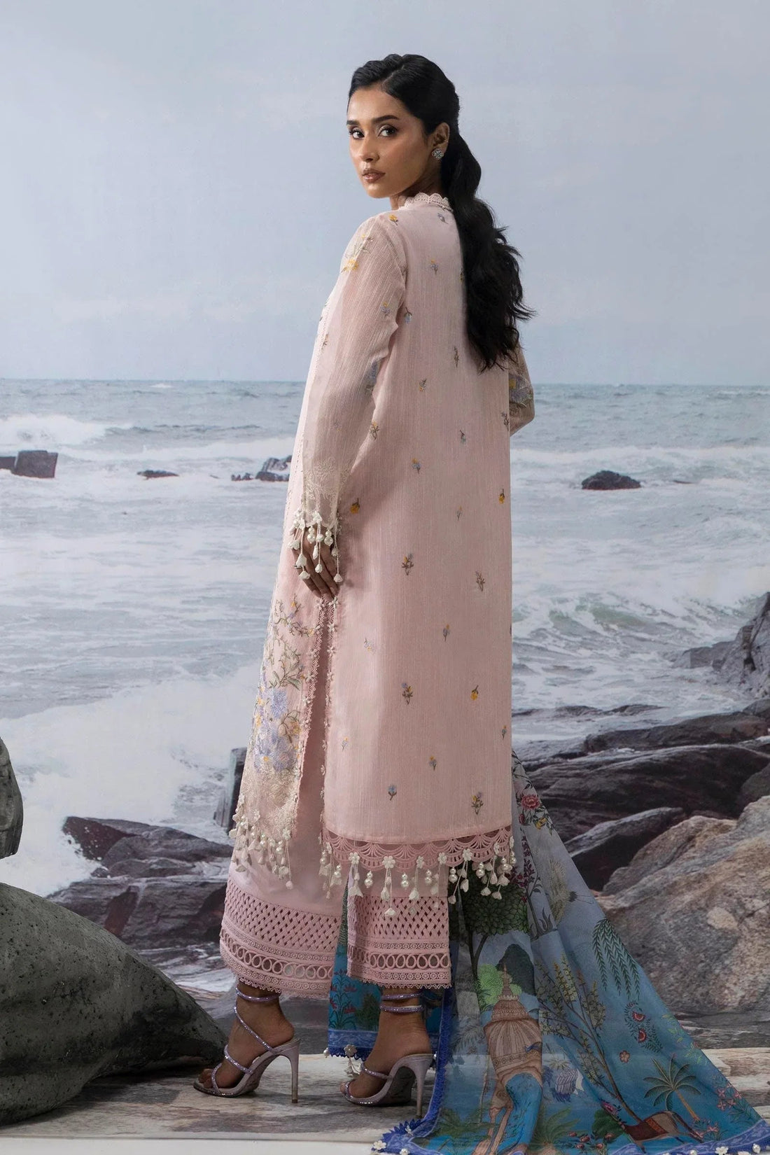 Sana Safinaz | Muzlin Summer 25 | 013B - Aqsa Fabrics