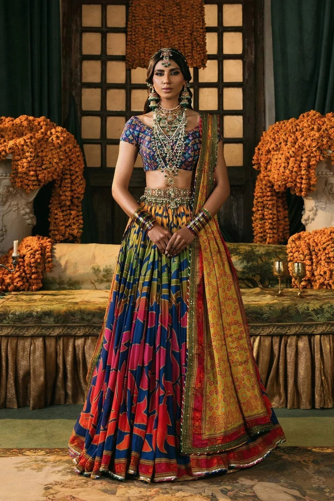 Fahad Hussayn | Lawn Banger | Machla Magar - Aqsa Fabrics