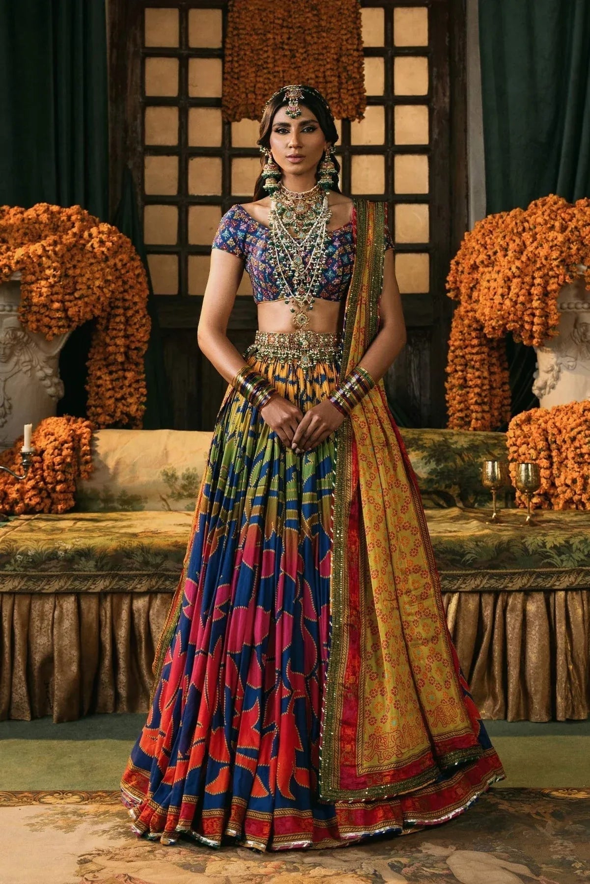 Fahad Hussayn | Lawn Banger | Machla Magar - Aqsa Fabrics