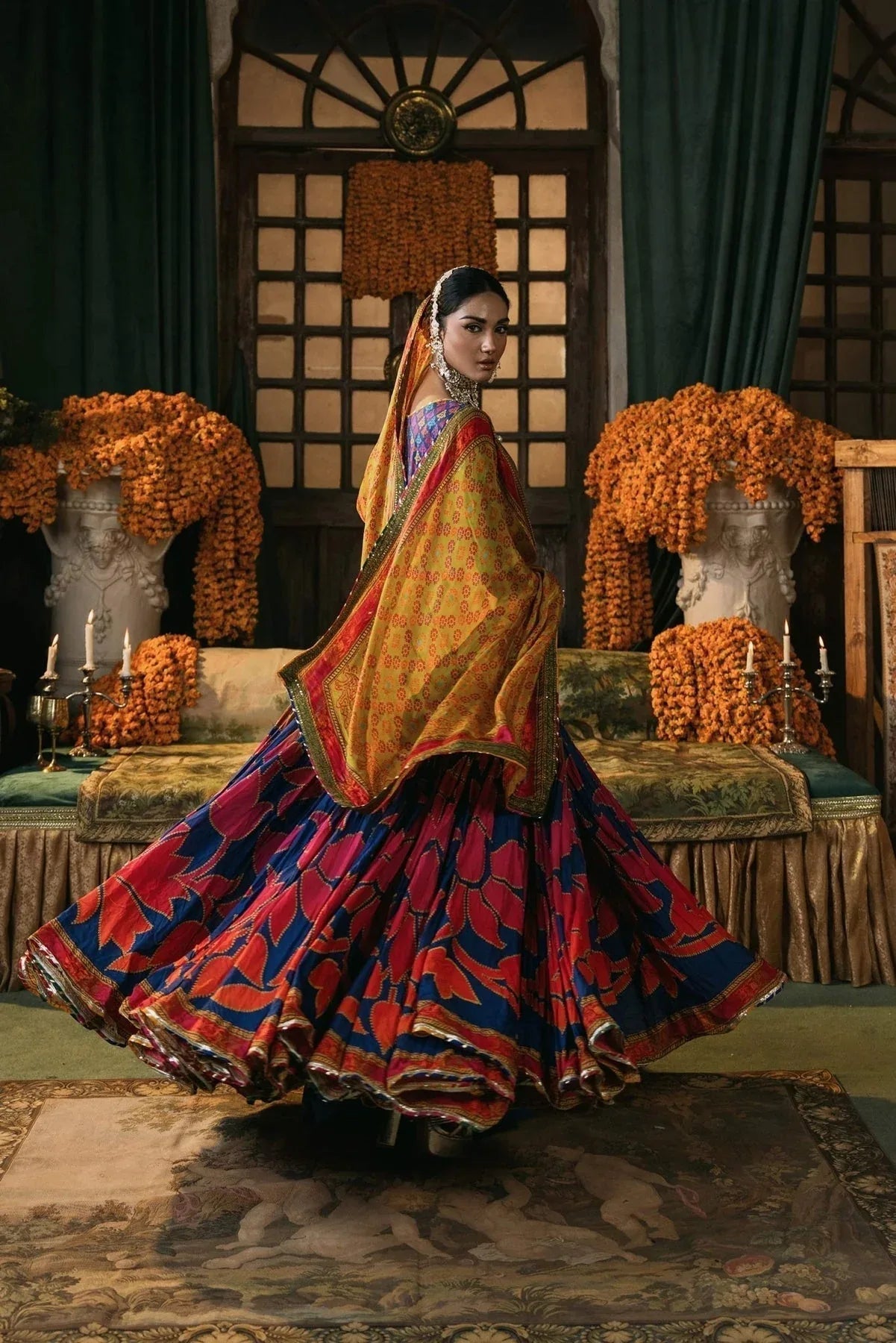 Fahad Hussayn | Lawn Banger | Maharana - Aqsa Fabrics