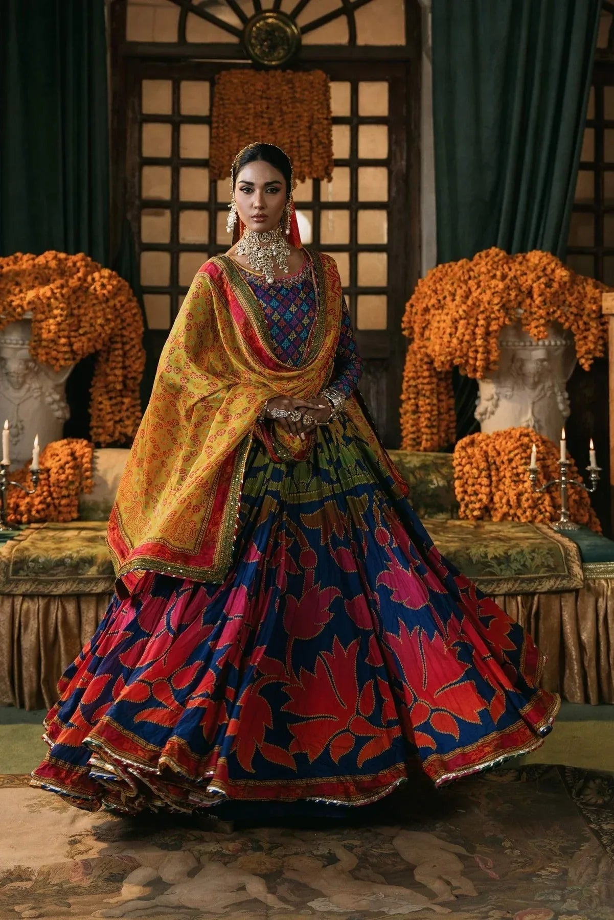 Fahad Hussayn | Lawn Banger | Maharana - Aqsa Fabrics