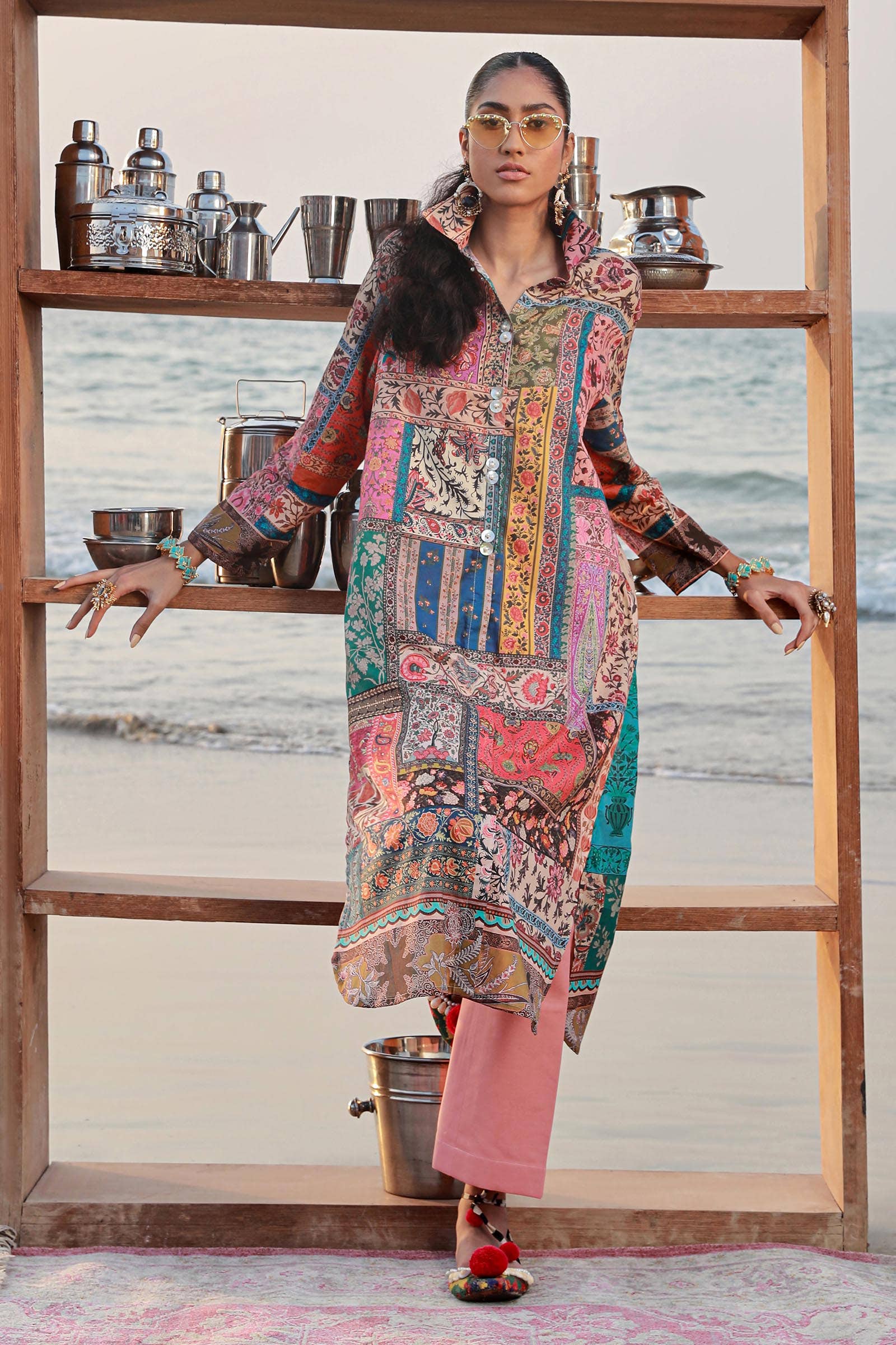 Sana Safinaz | Mahay Spring 24 | H241-014A-2C - Aqsa Fabrics