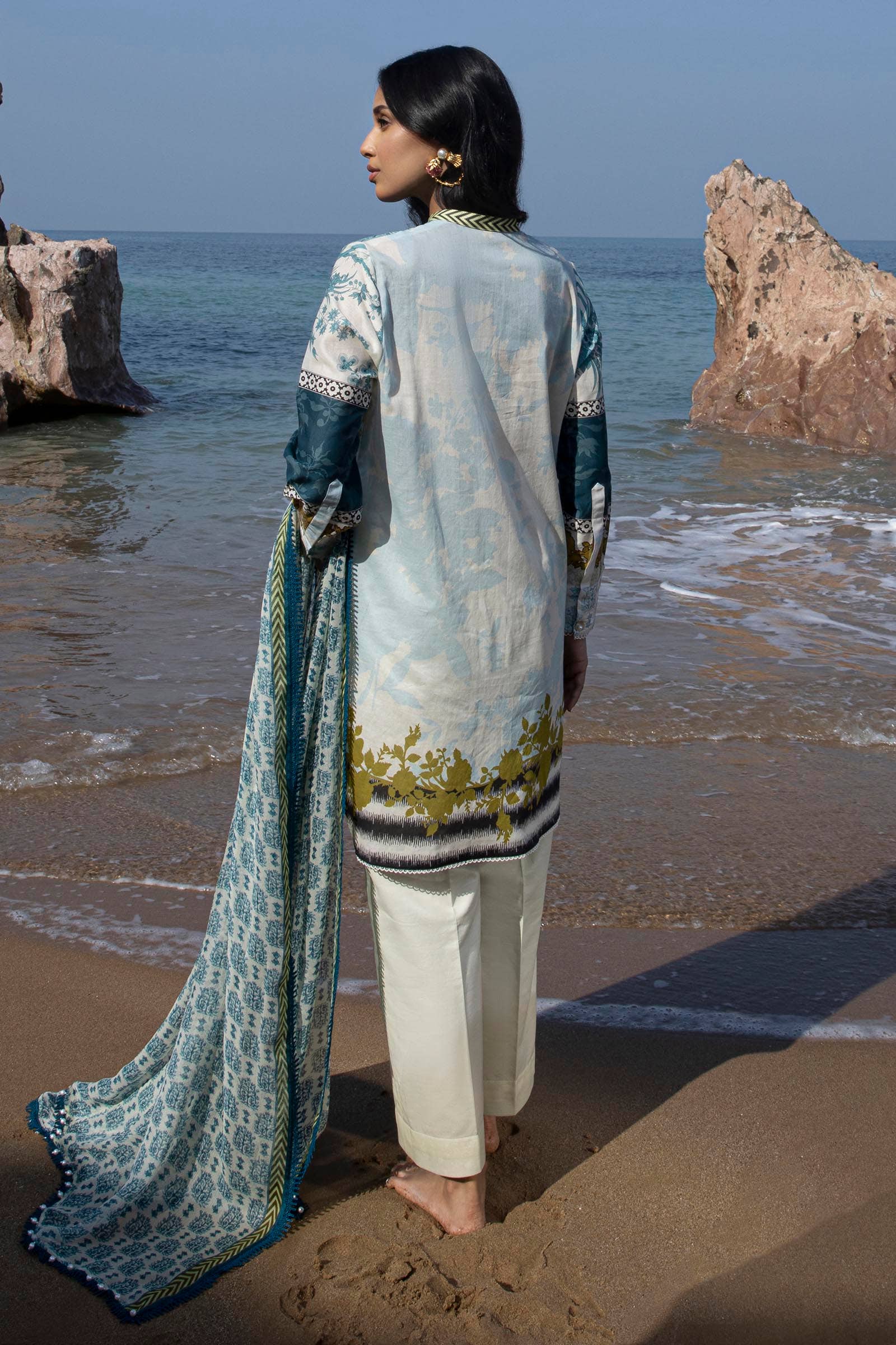Sana Safinaz | Mahay Spring 24 | H241-015A-2I - Aqsa Fabrics