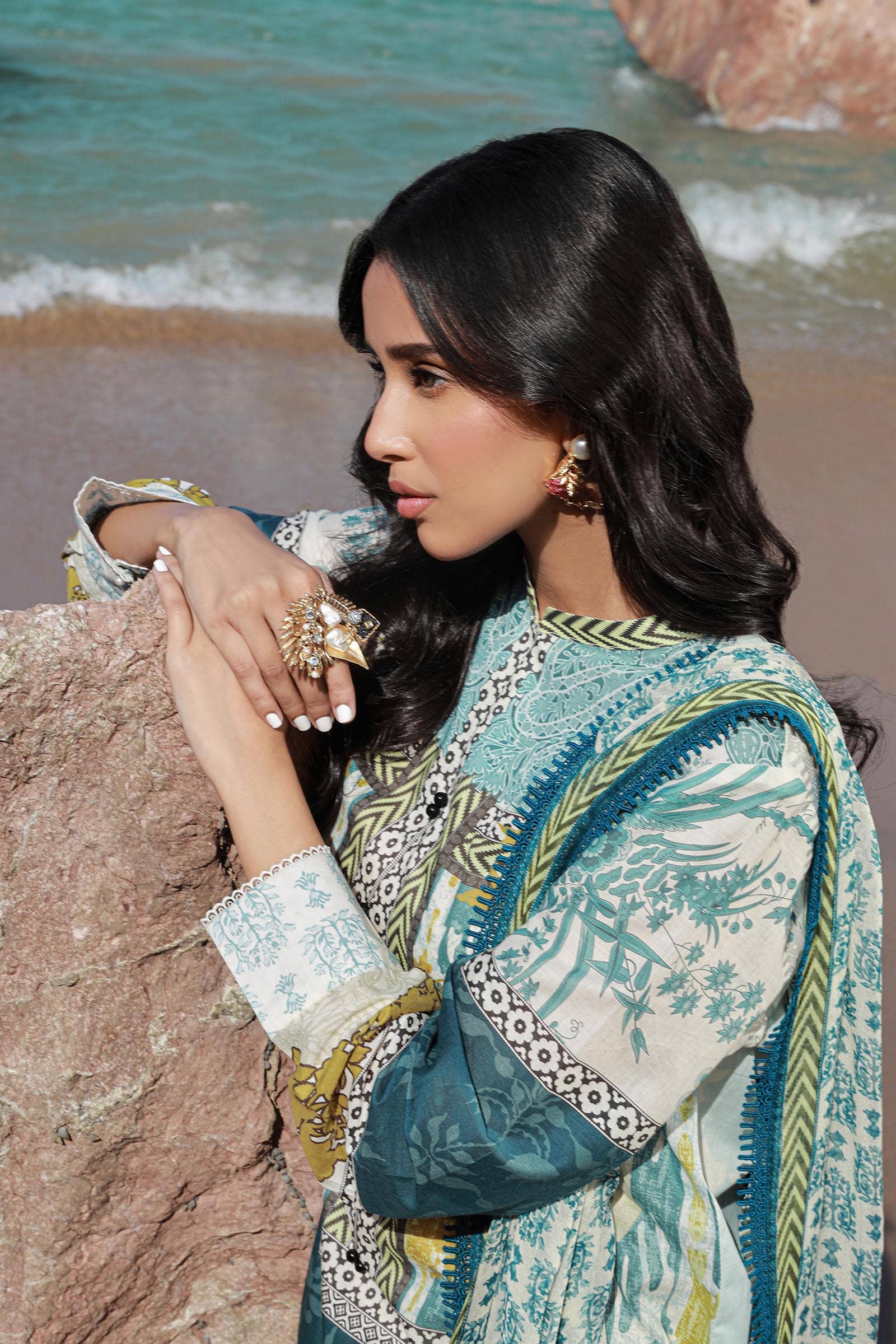 Sana Safinaz | Mahay Spring 24 | H241-015A-2I - Aqsa Fabrics