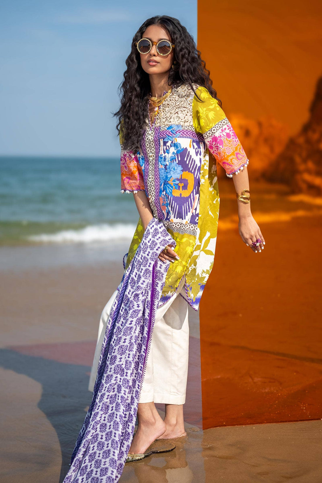 Sana Safinaz | Mahay Spring 24 | H241-015B-2I - Aqsa Fabrics