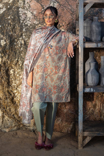 Sana Safinaz | Mahay Spring 24 | H241-016A-3CK - Aqsa Fabrics
