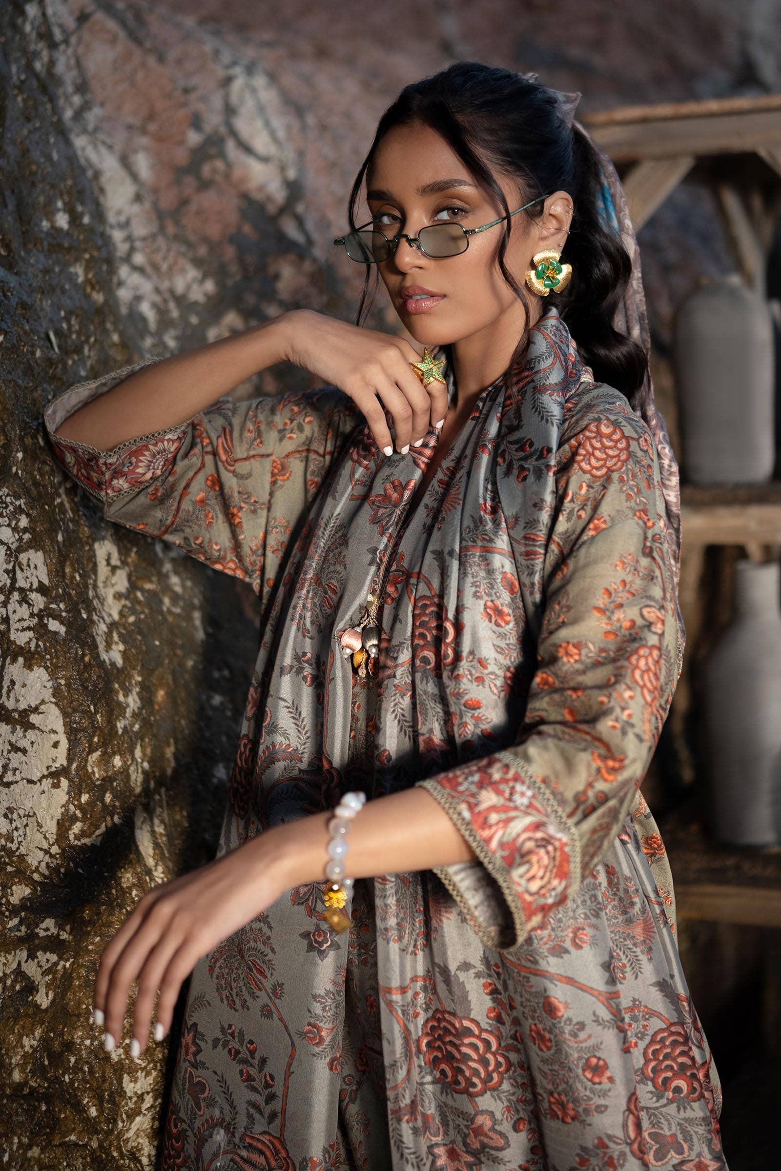 Sana Safinaz | Mahay Spring 24 | H241-016A-3CK - Aqsa Fabrics