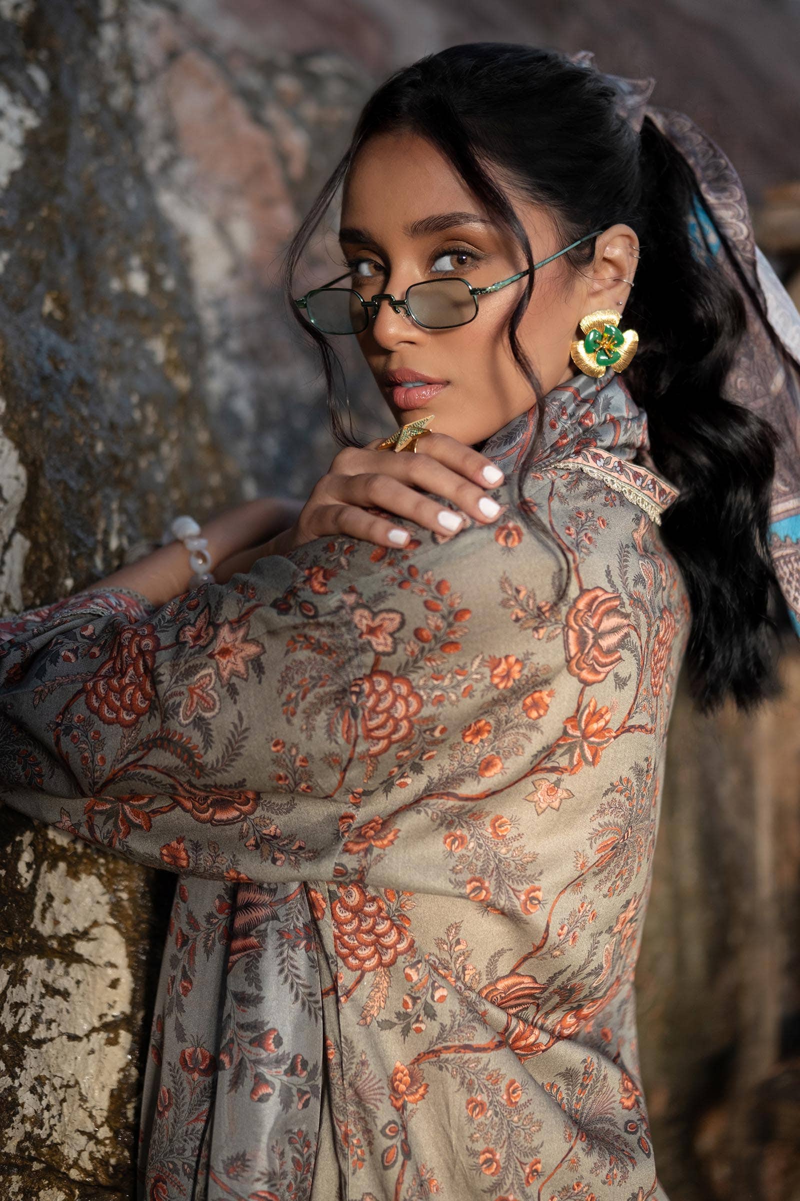 Sana Safinaz | Mahay Spring 24 | H241-016A-3CK - Aqsa Fabrics