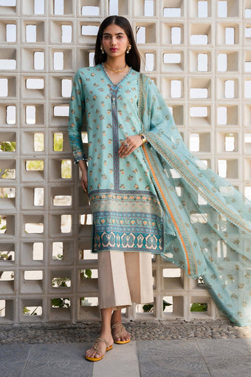 Sana Safinaz | Mahay Spring 24 | H241-017B-2BK - Aqsa Fabrics