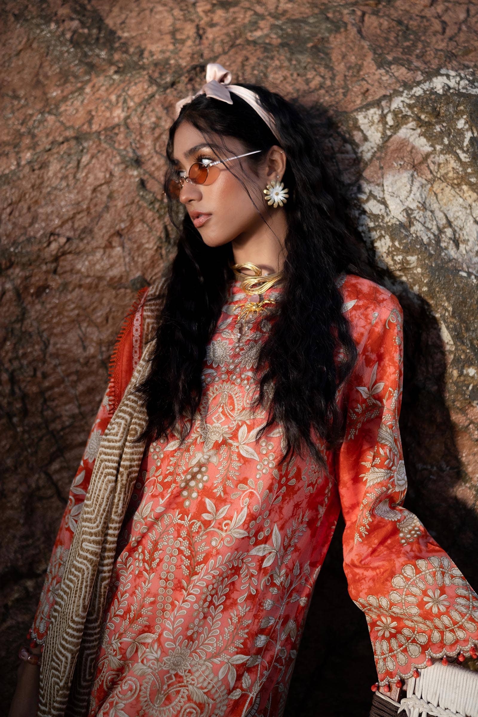 Sana Safinaz | Mahay Spring 24 | H241-018A-2BG - Aqsa Fabrics