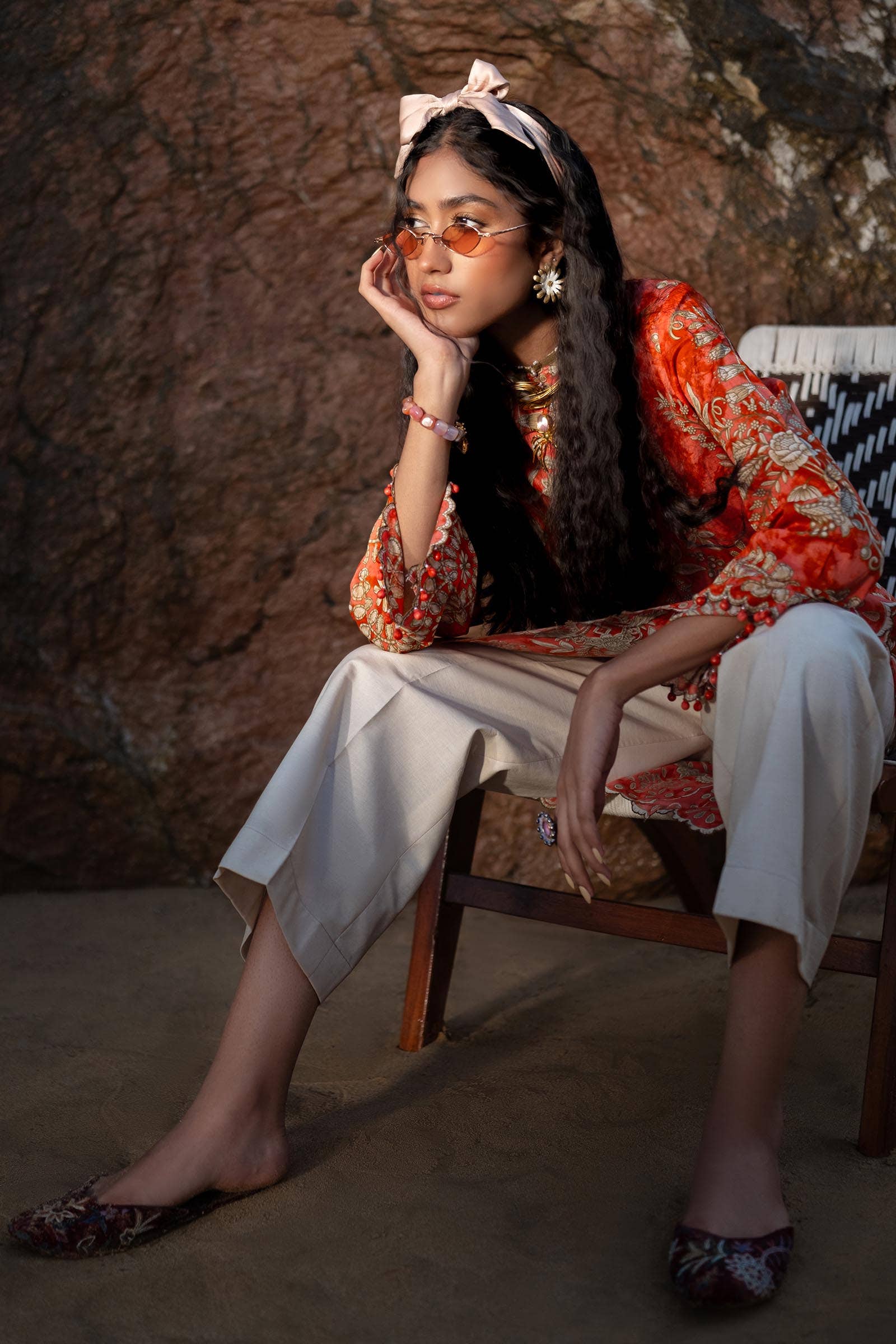 Sana Safinaz | Mahay Spring 24 | H241-018A-2BG - Aqsa Fabrics