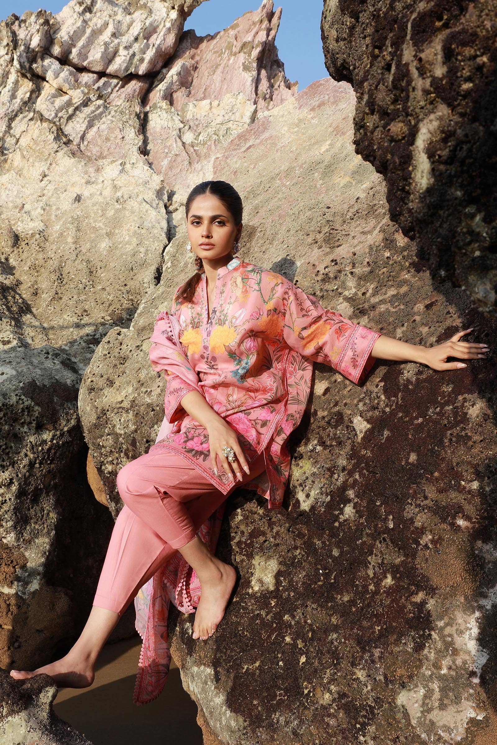 Sana Safinaz | Mahay Spring 24 | H241-019A-3CS - Aqsa Fabrics