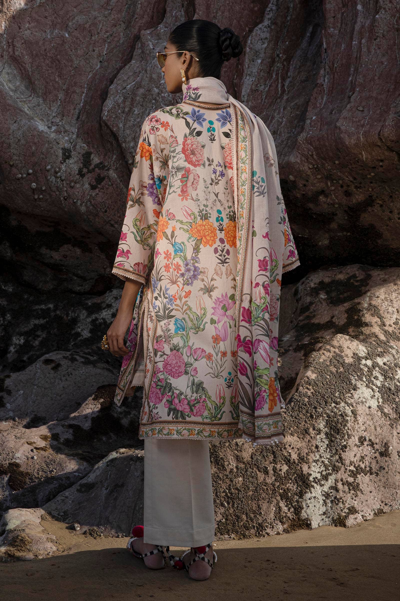 Sana Safinaz | Mahay Spring 24 | H241-019B-3CS - Aqsa Fabrics