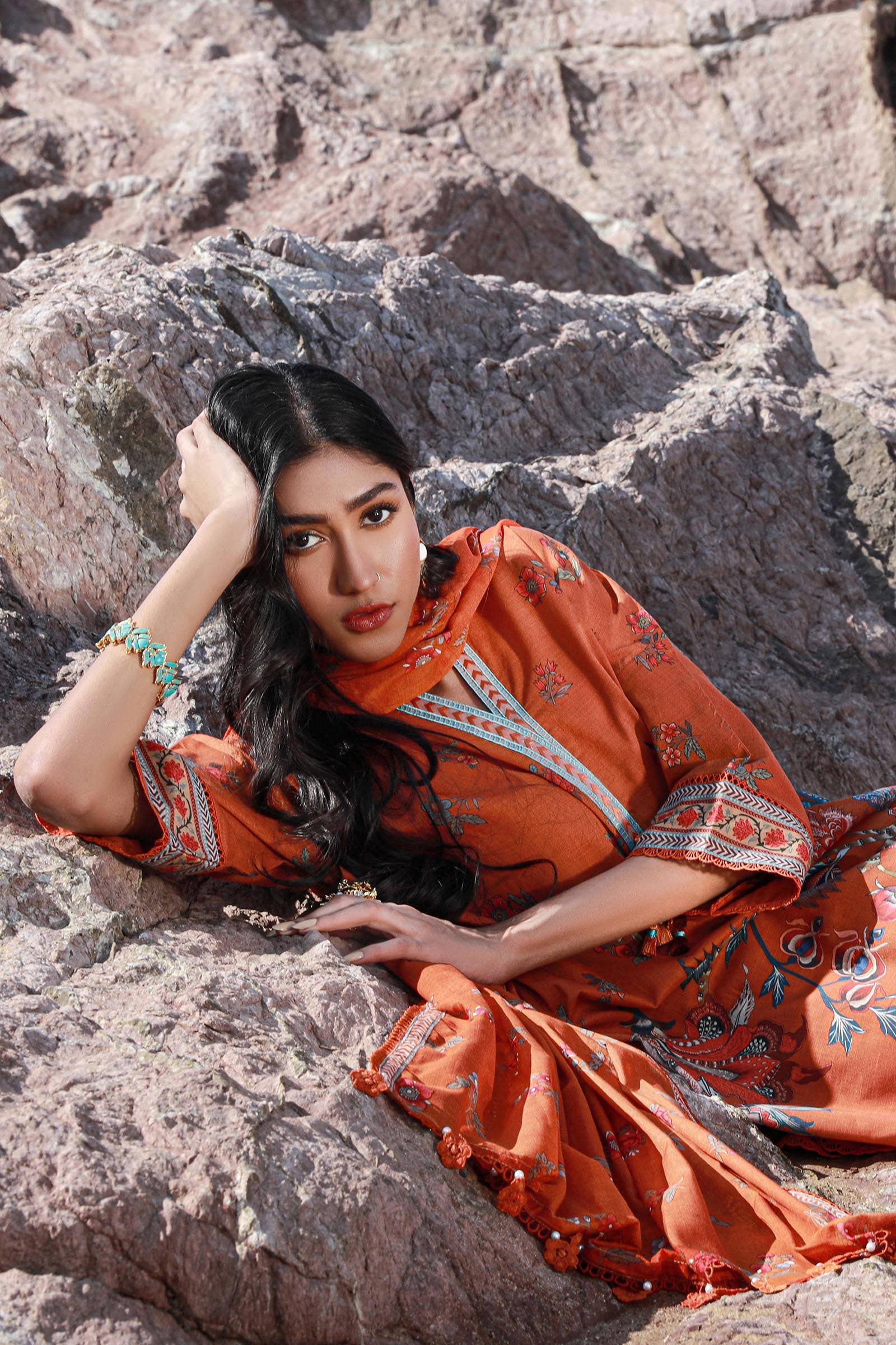 Sana Safinaz | Mahay Spring 24 | H241-020A-3CG - Aqsa Fabrics
