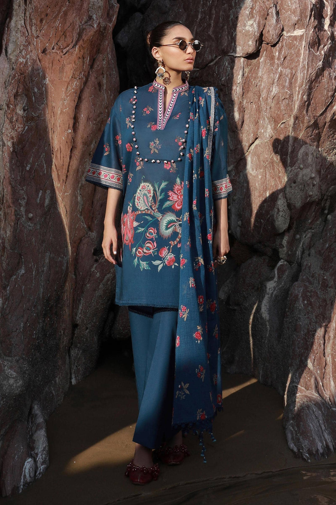 Sana Safinaz | Mahay Spring 24 | H241-020B-3CG - Aqsa Fabrics