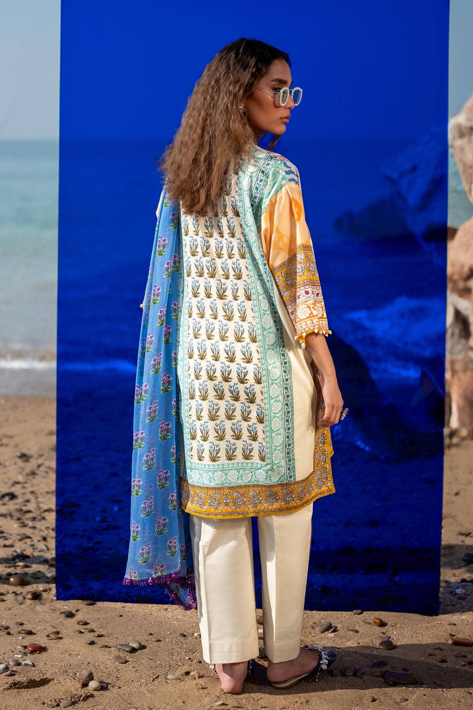 Sana Safinaz | Mahay Spring 24 | H241-003A-2BI - Aqsa Fabrics