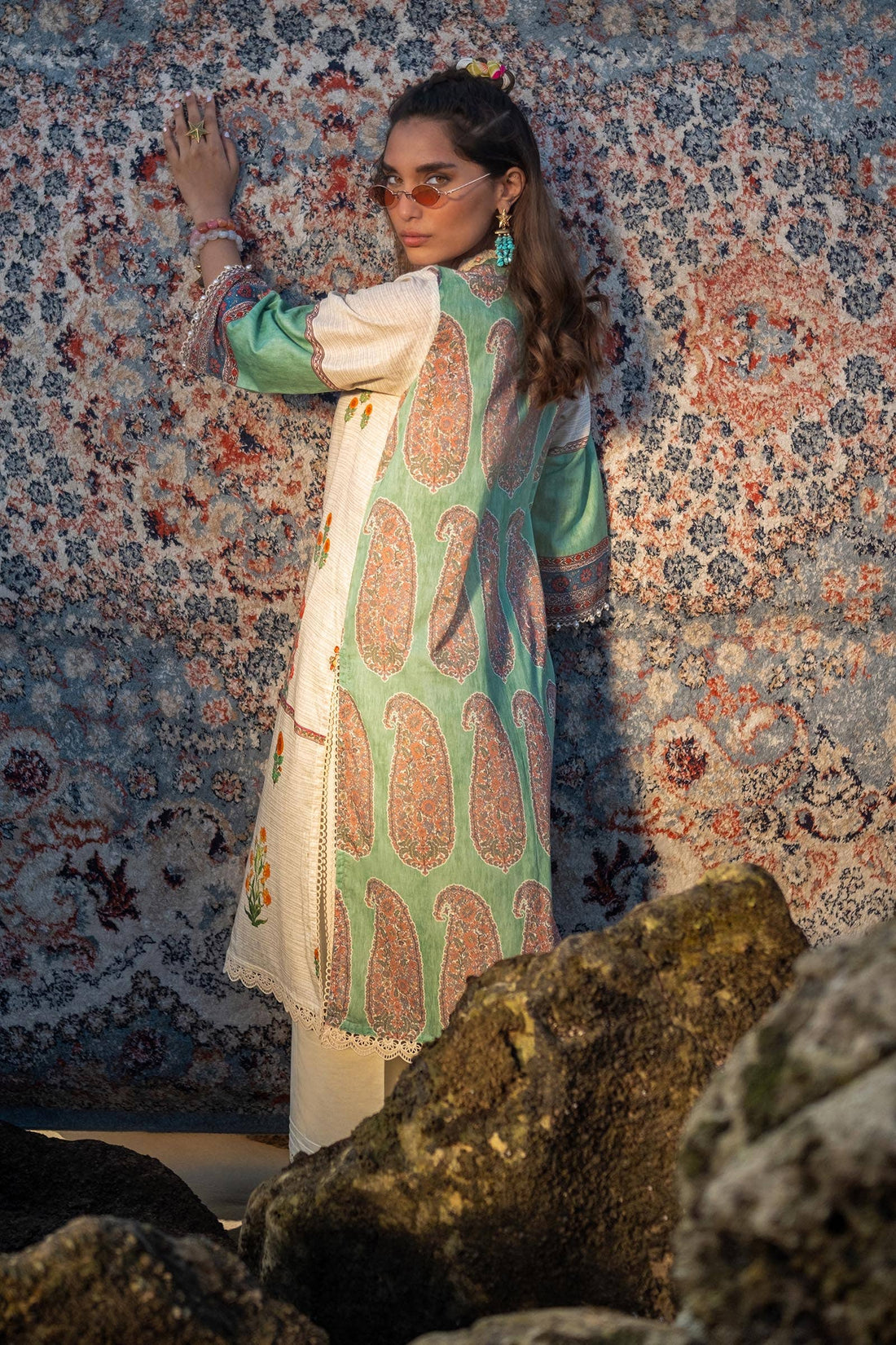 Sana Safinaz | Mahay Spring 24 | H241-022A-2BS - Aqsa Fabrics