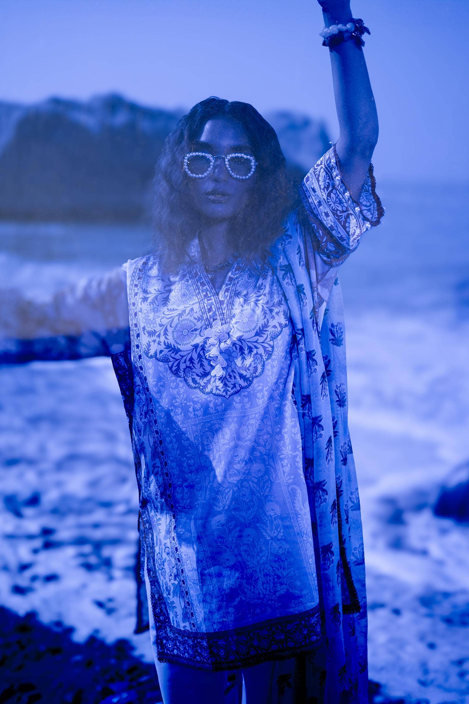 Sana Safinaz | Mahay Spring 24 | H241-003A-2BI - Aqsa Fabrics