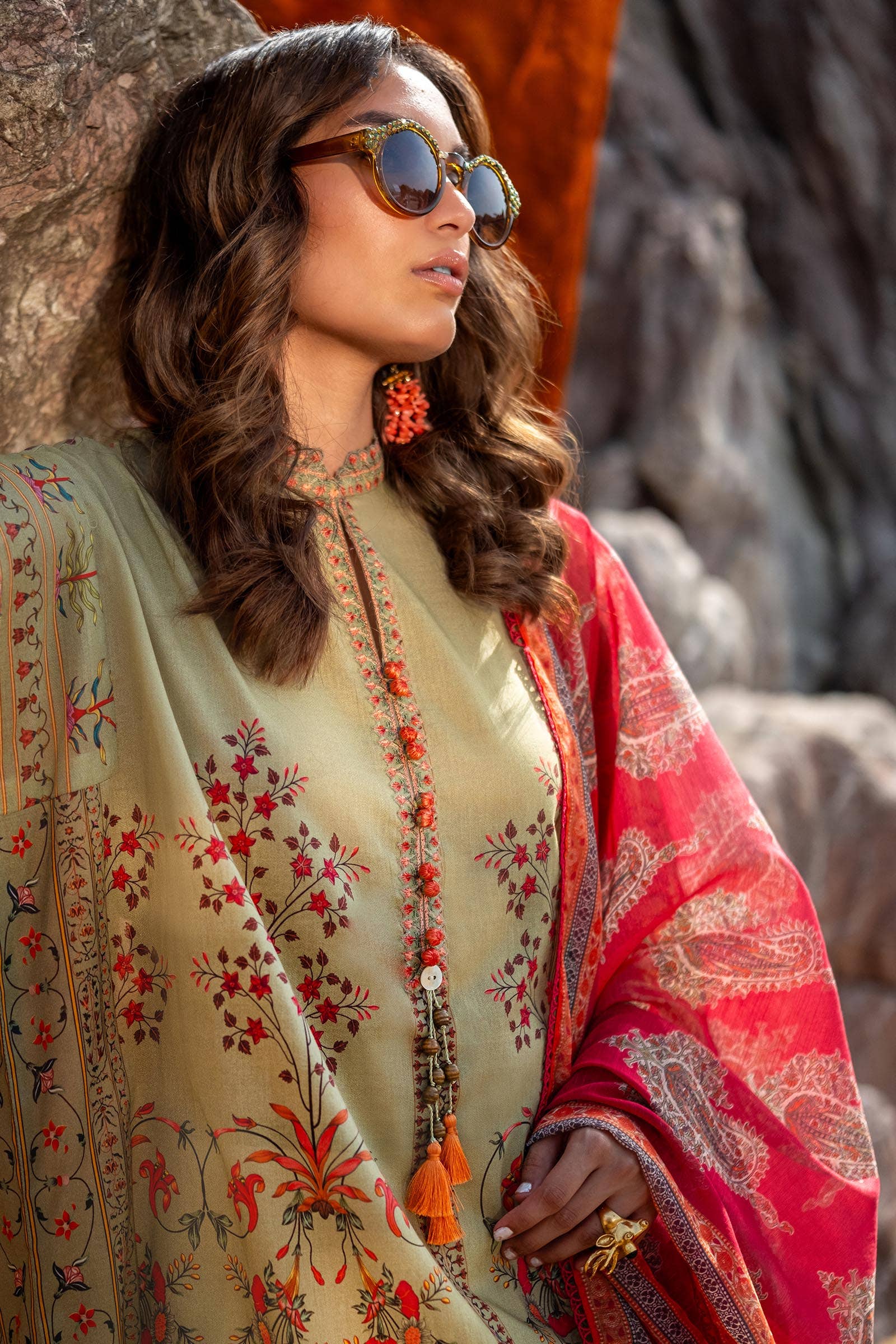 Sana Safinaz | Mahay Spring 24 | H241-023B-2DD - Aqsa Fabrics