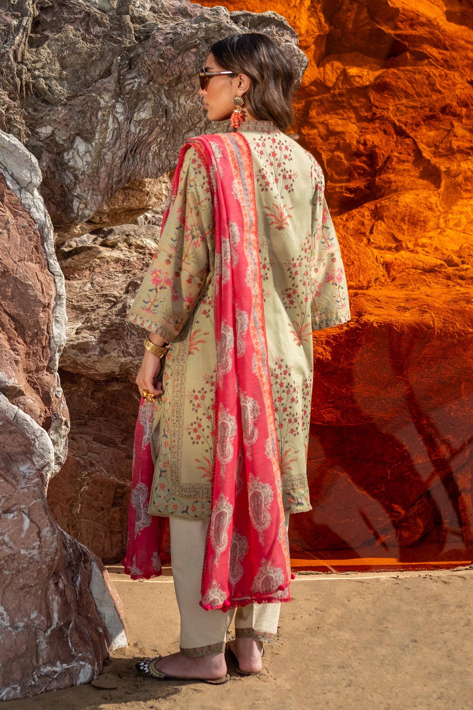 Sana Safinaz | Mahay Spring 24 | H241-023B-2DD - Aqsa Fabrics