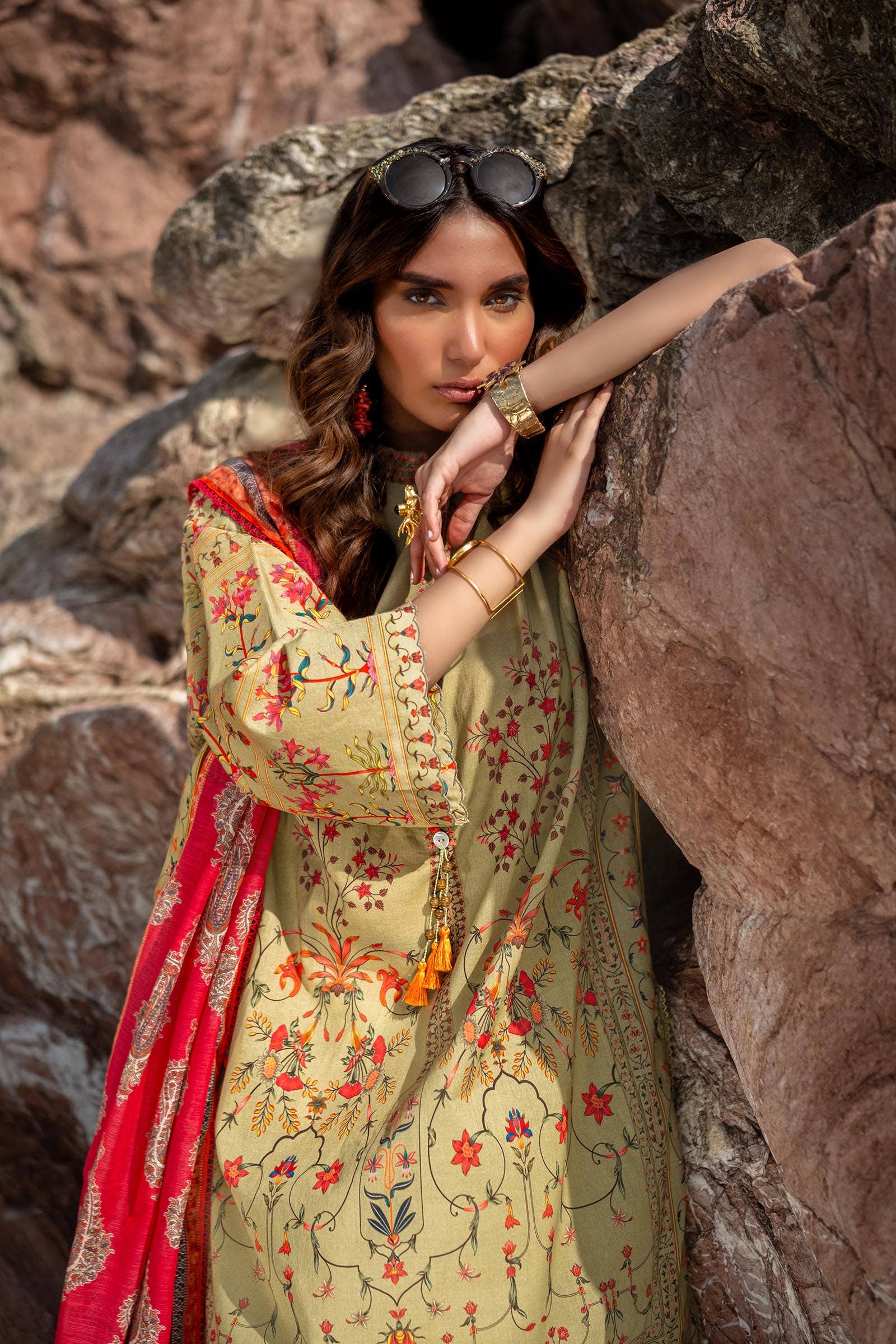 Sana Safinaz | Mahay Spring 24 | H241-023B-2DD - Aqsa Fabrics