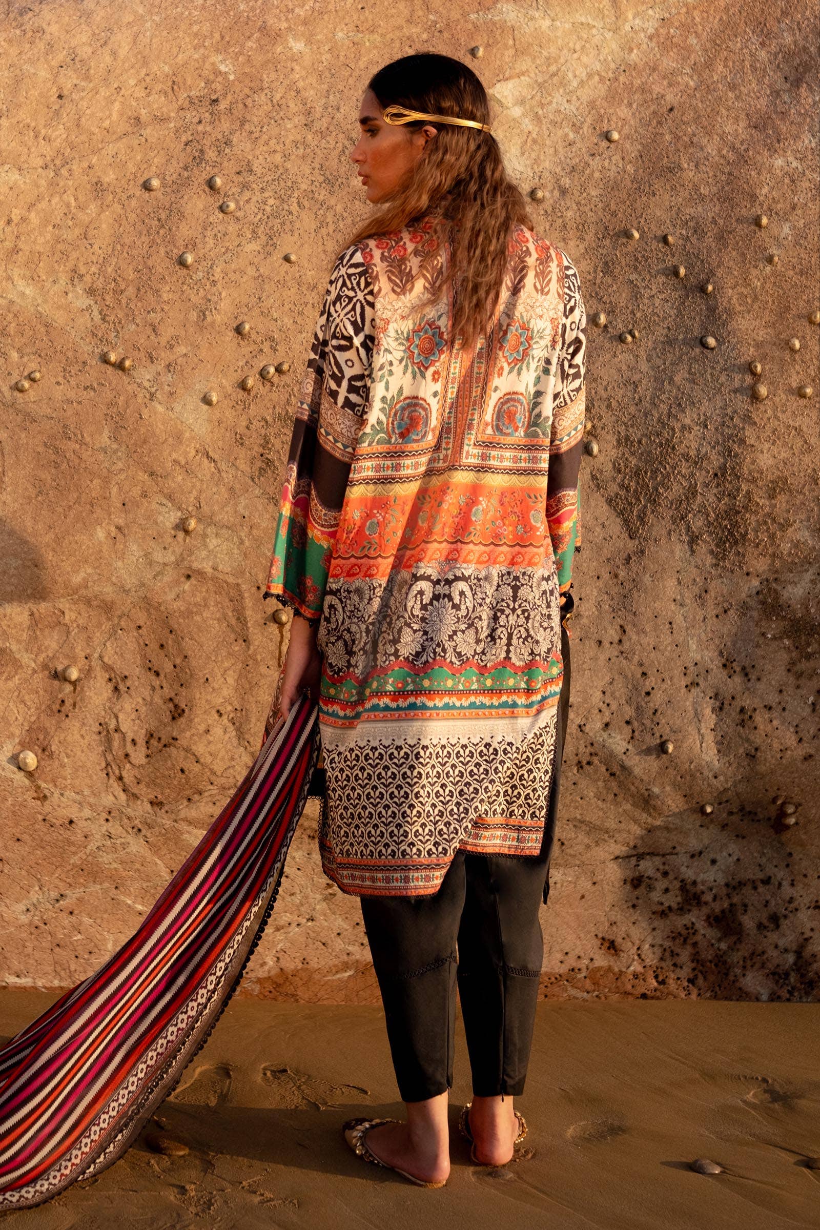 Sana Safinaz | Mahay Spring 24 | H241-024A-2I - Aqsa Fabrics