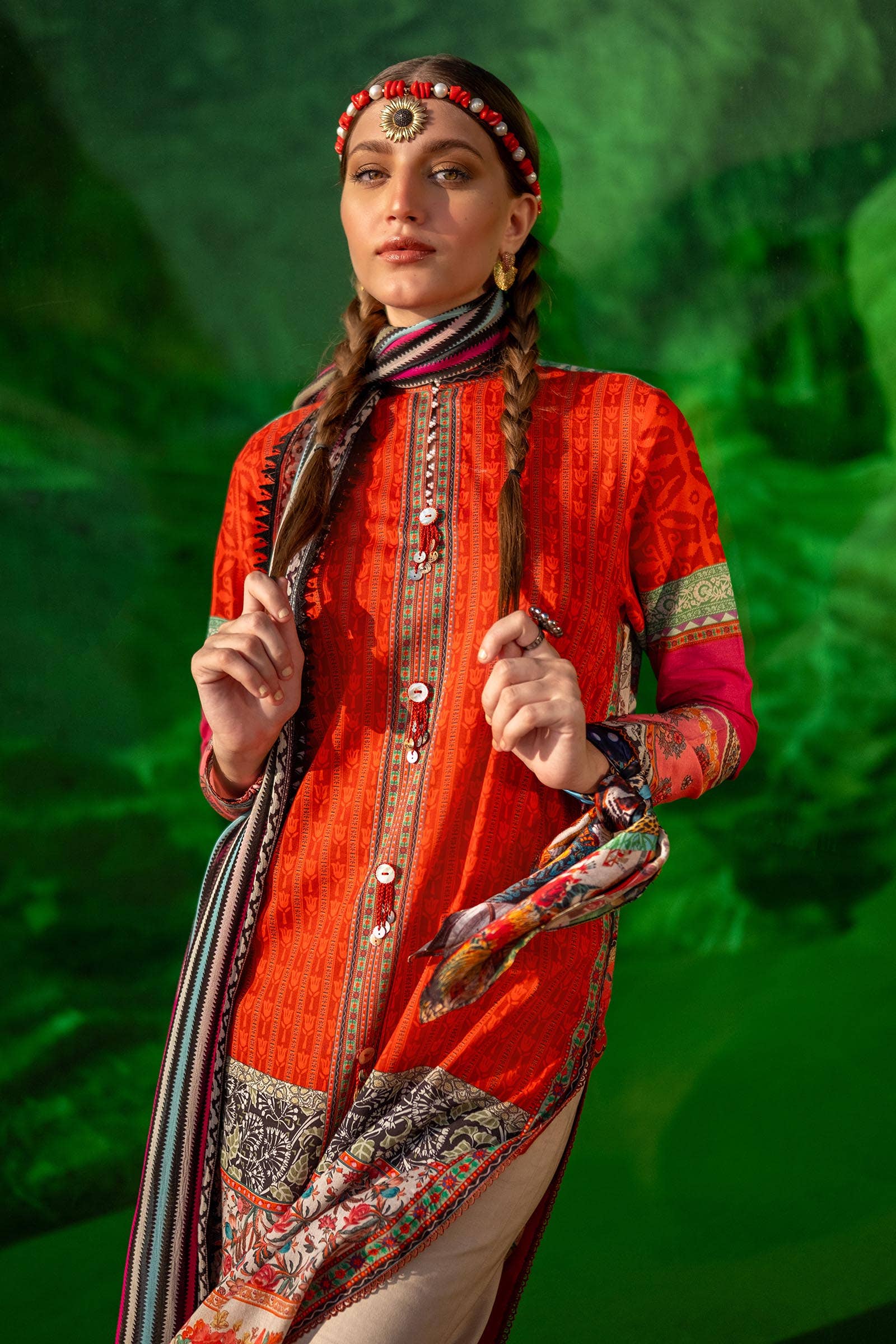 Sana Safinaz | Mahay Spring 24 | H241-024B-2I - Aqsa Fabrics