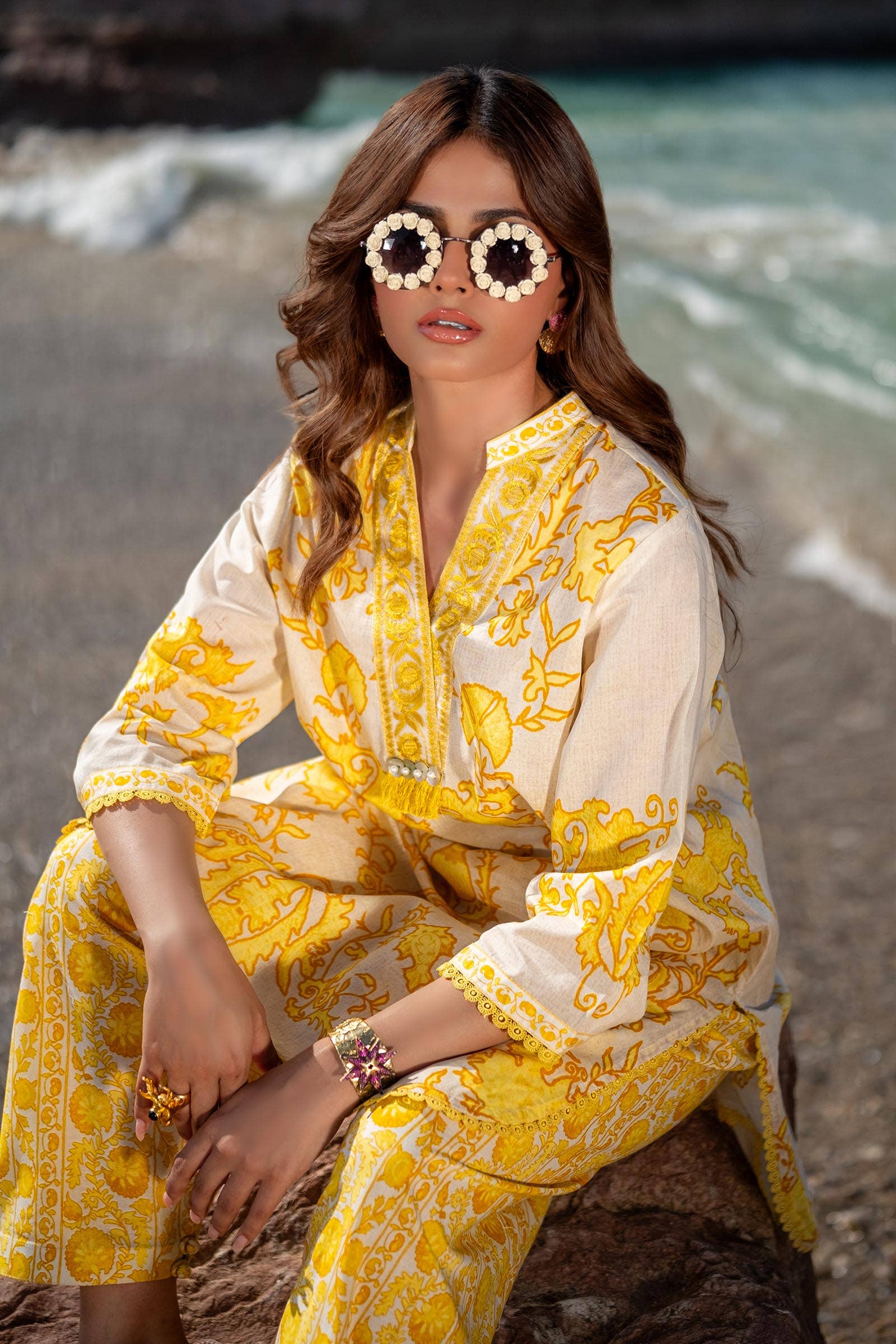 Sana Safinaz | Mahay Spring 24 | H241-025A-2AC - Aqsa Fabrics