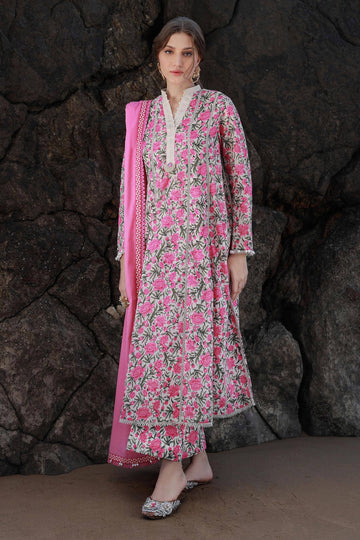 Sana Safinaz | Mahay Spring 24 | H241-004A-3CG - Aqsa Fabrics