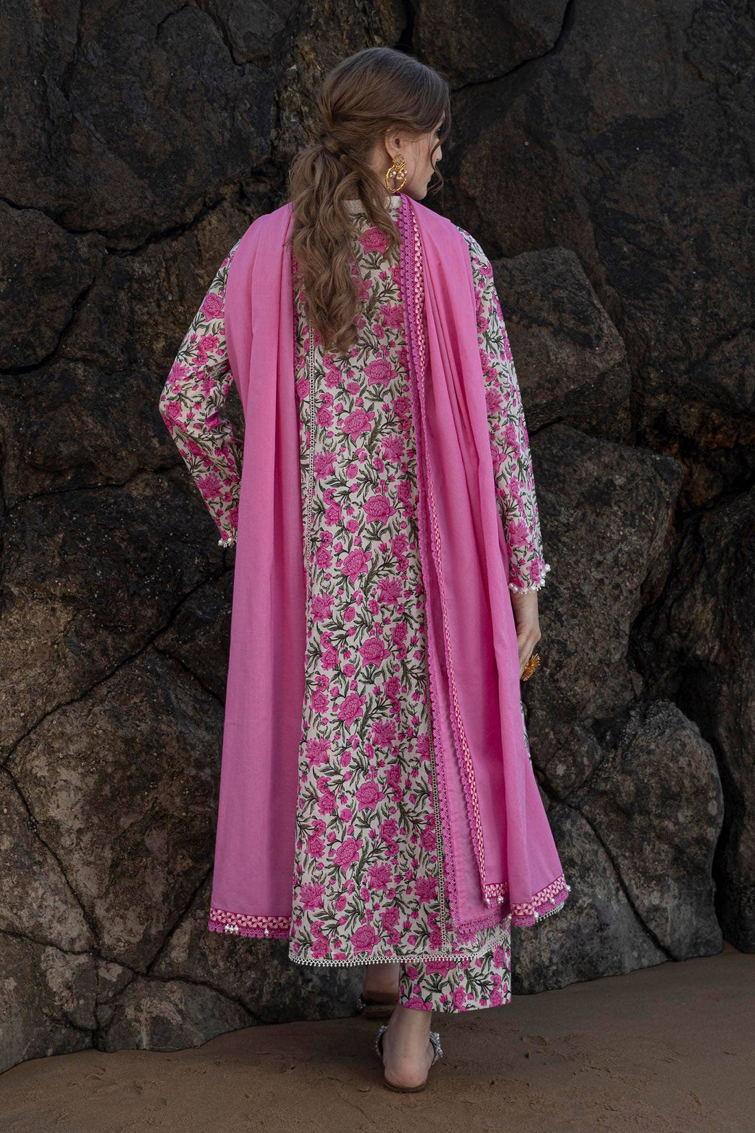 Sana Safinaz | Mahay Spring 24 | H241-004A-3CG - Aqsa Fabrics