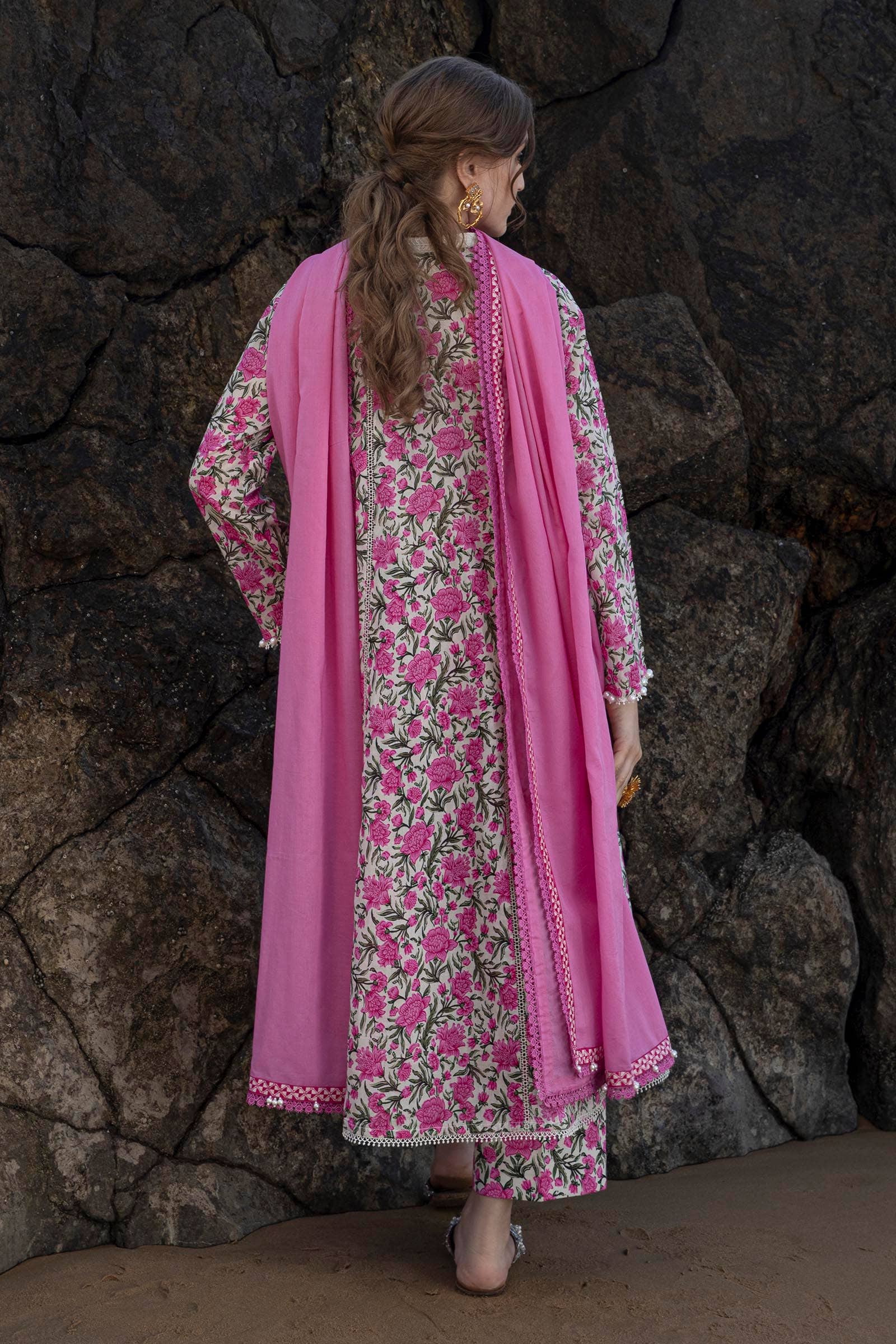 Sana Safinaz | Mahay Spring 24 | H241-004A-3CG - Aqsa Fabrics
