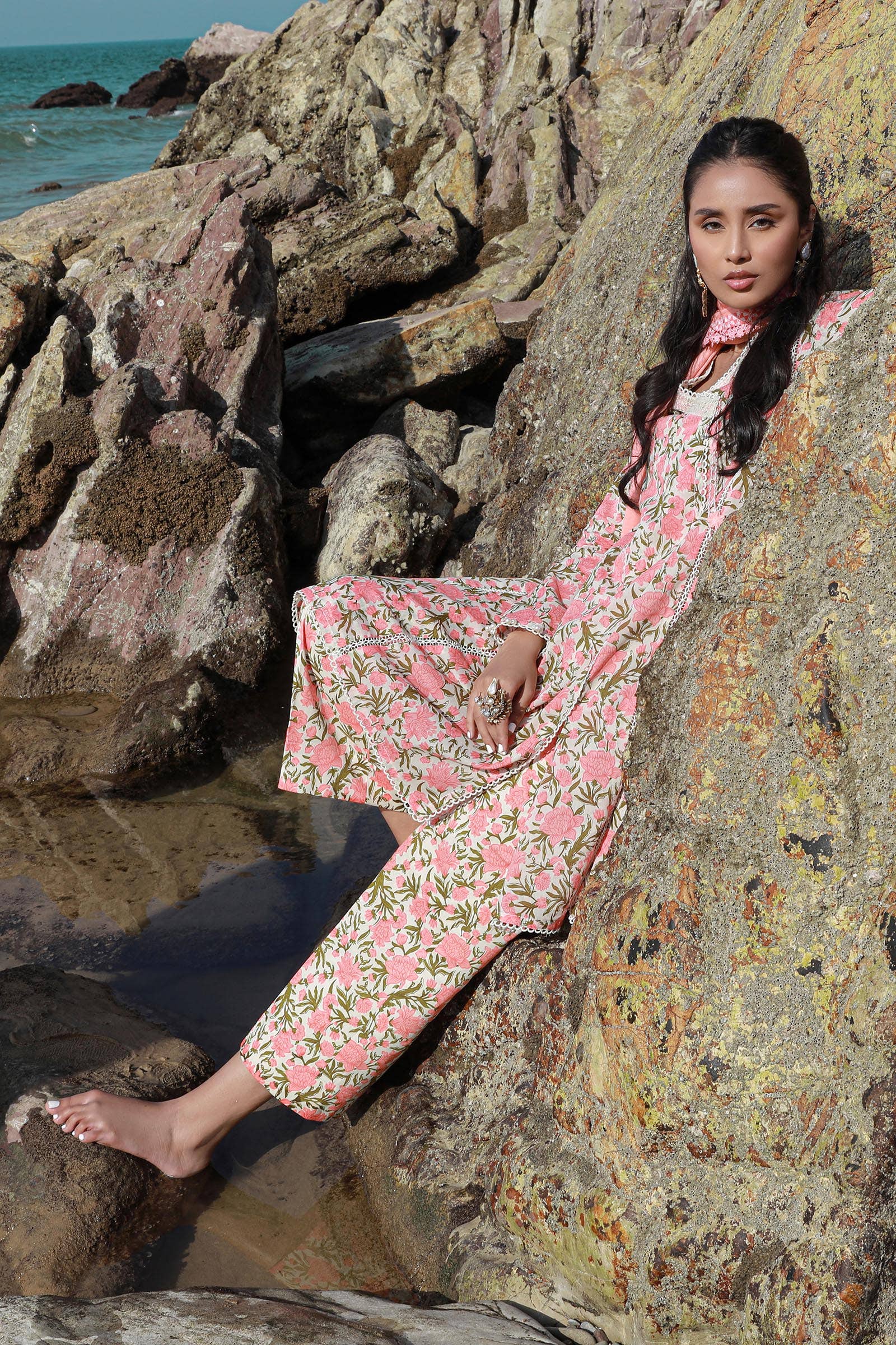 Sana Safinaz | Mahay Spring 24 | H241-004B-3CG - Aqsa Fabrics