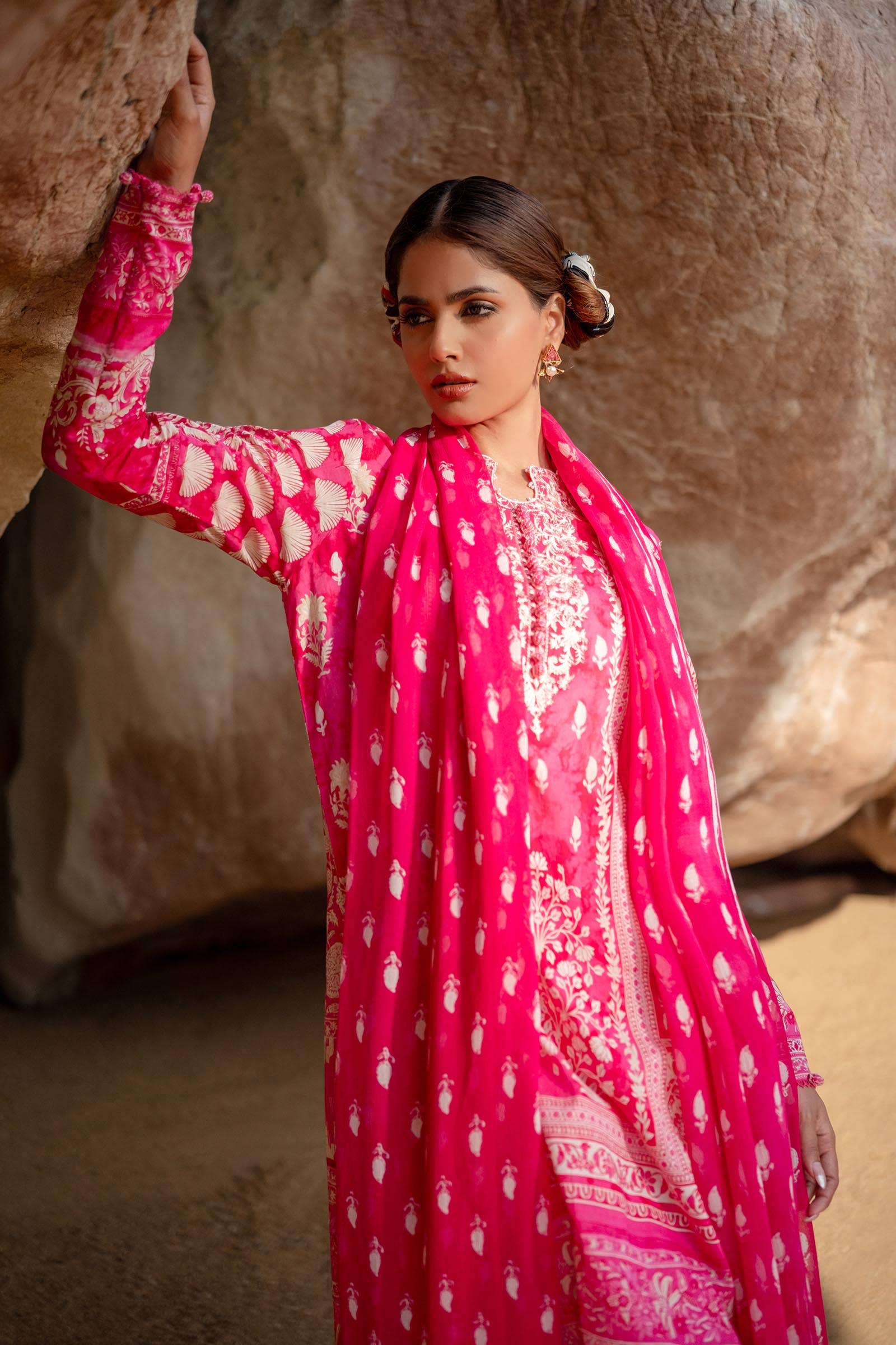 Sana Safinaz | Mahay Spring 24 | H241-005A-3CI - Aqsa Fabrics